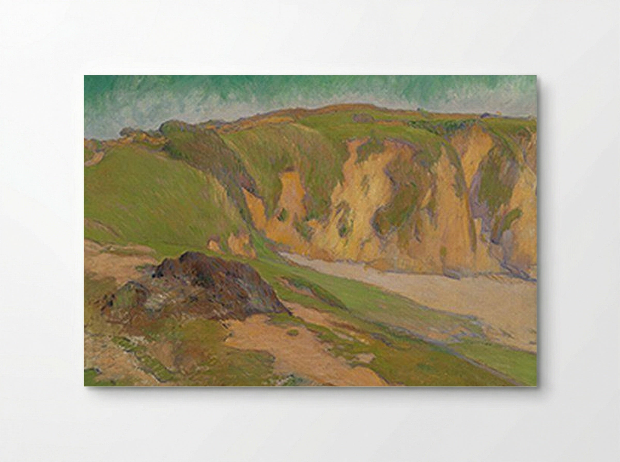 The Cliffs at Le Pouldu - Émile Bernard - Poster
