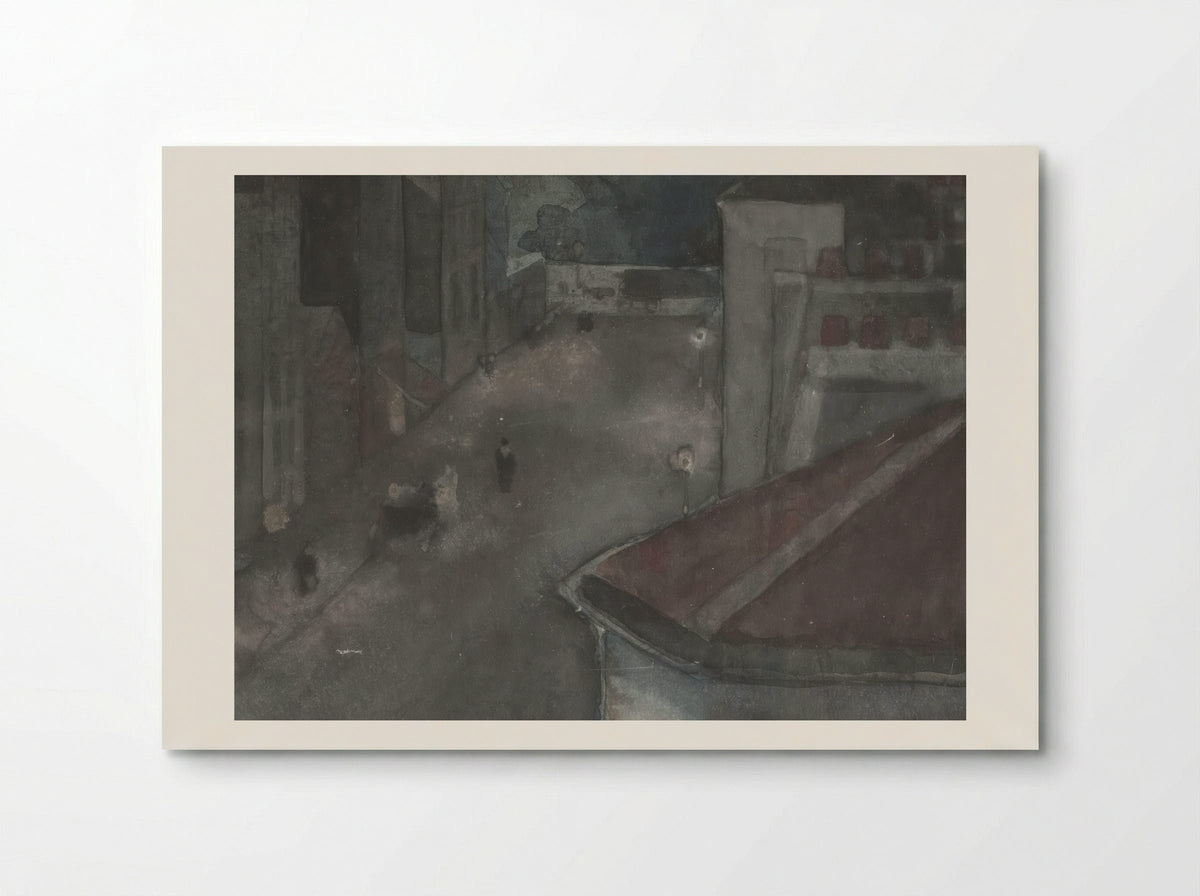 From the Sixth Floor - Théophile Alexandre Steinlen - Poster