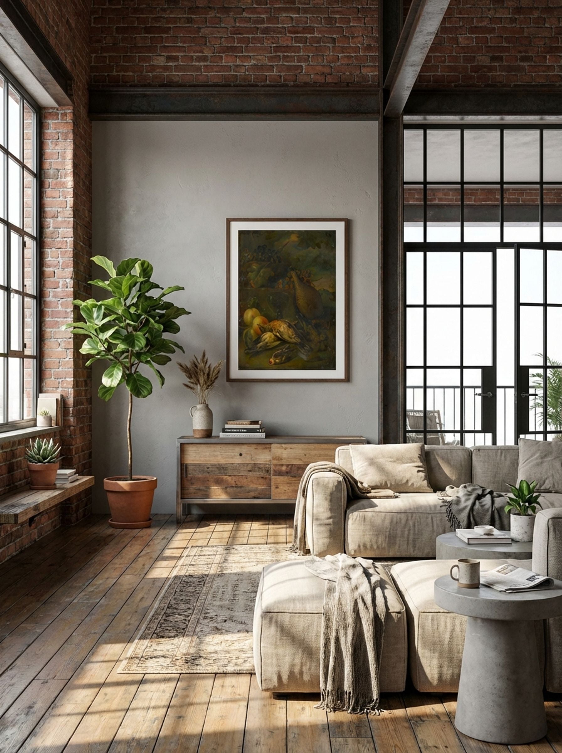 Still Life with Fieldfares - Fine Art Print - Lifestyle