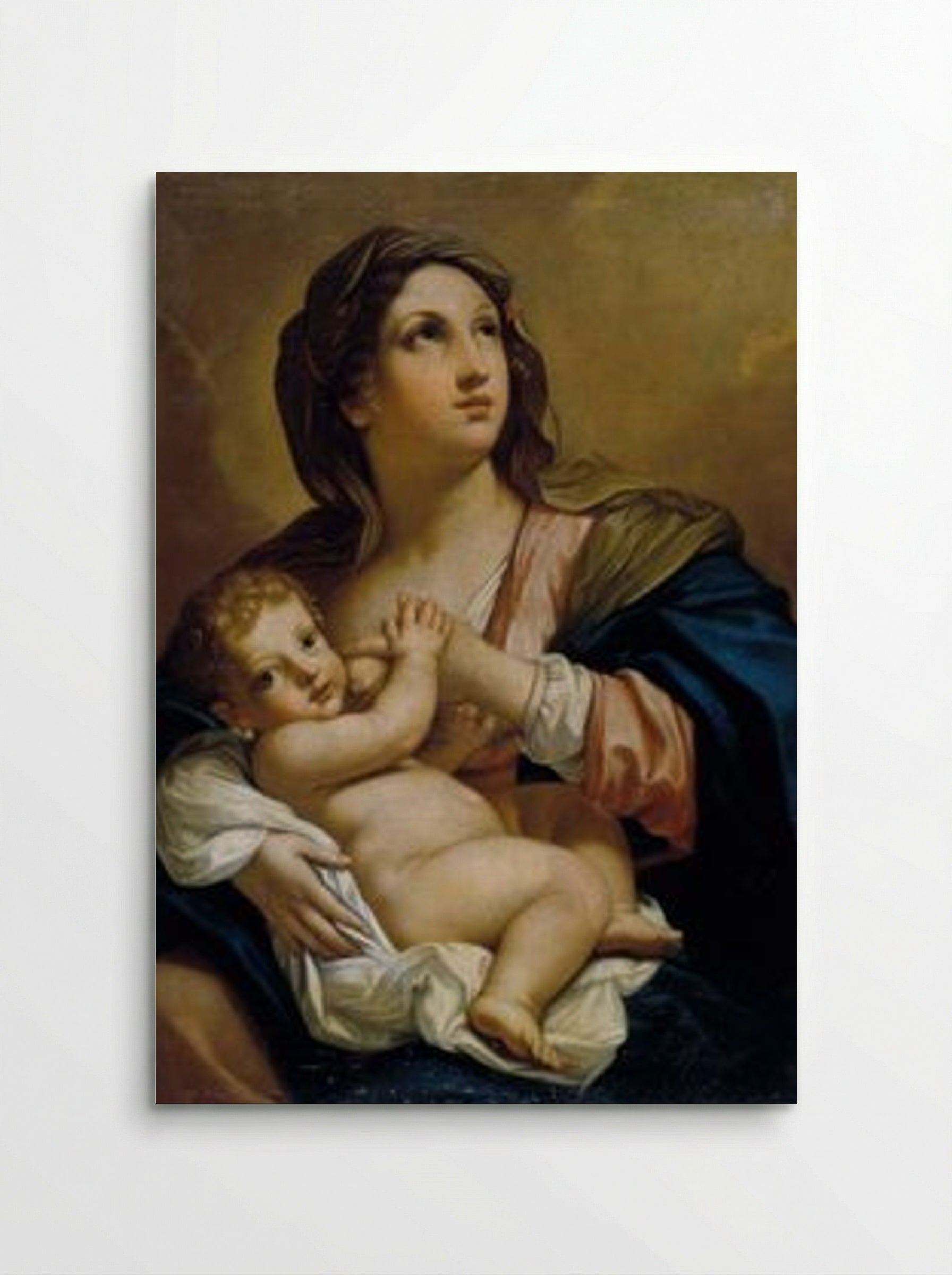 Virgin and Child - Elisabetta Sirani - Poster