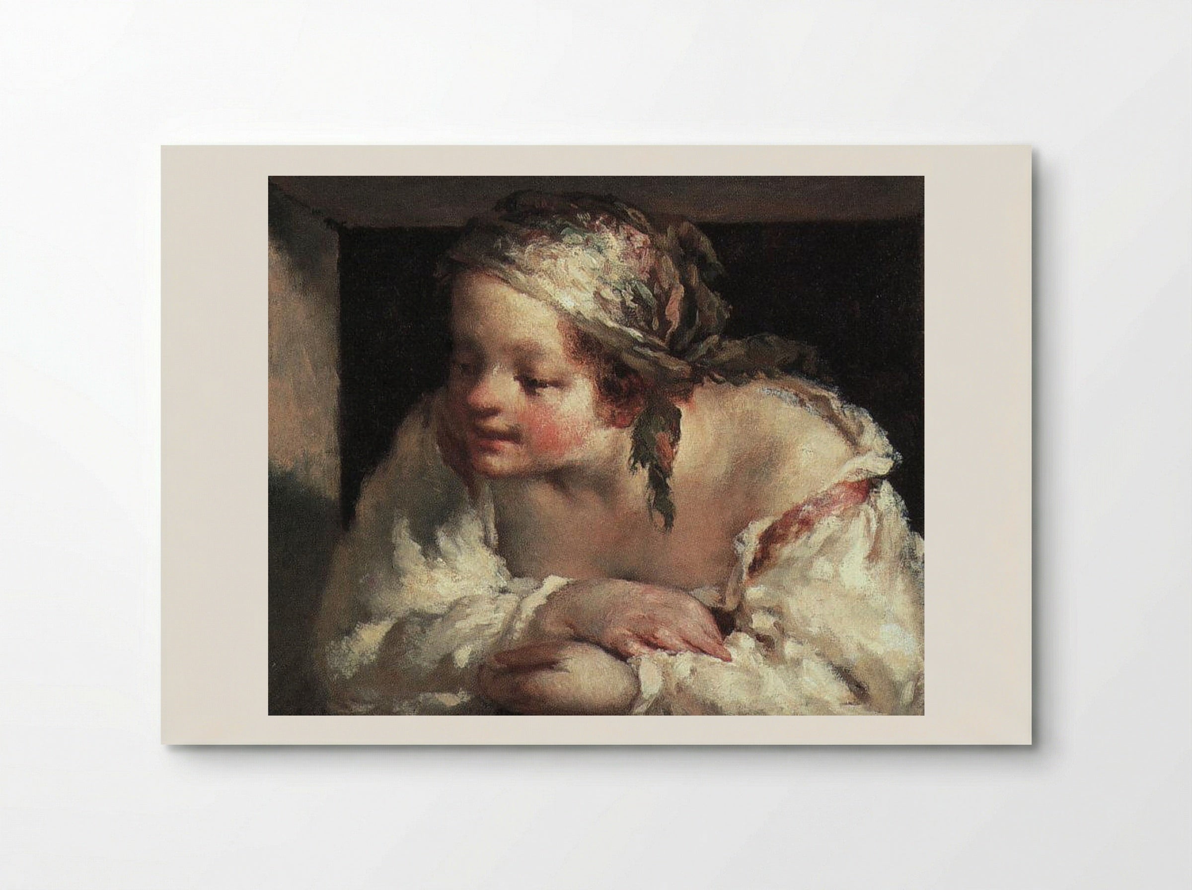Young Woman - Jean-François Millet - Poster