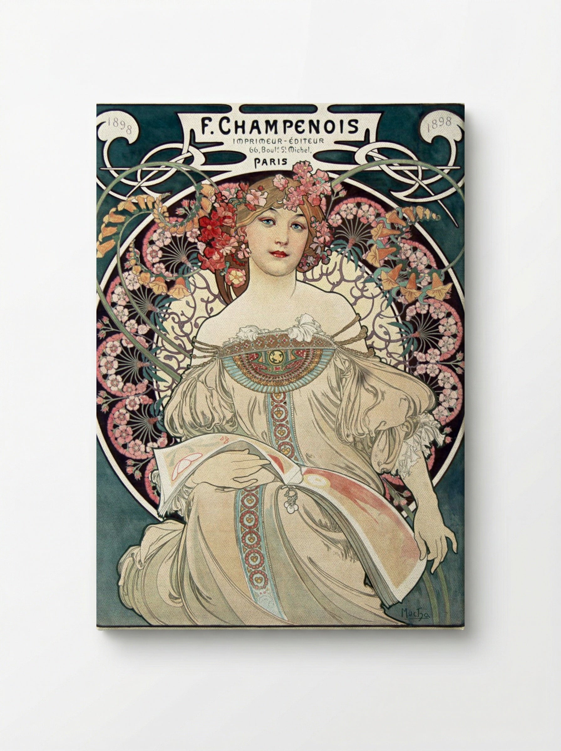 F. Champenois Imprimeur-Éditeur - Alphonse Mucha - Canvas