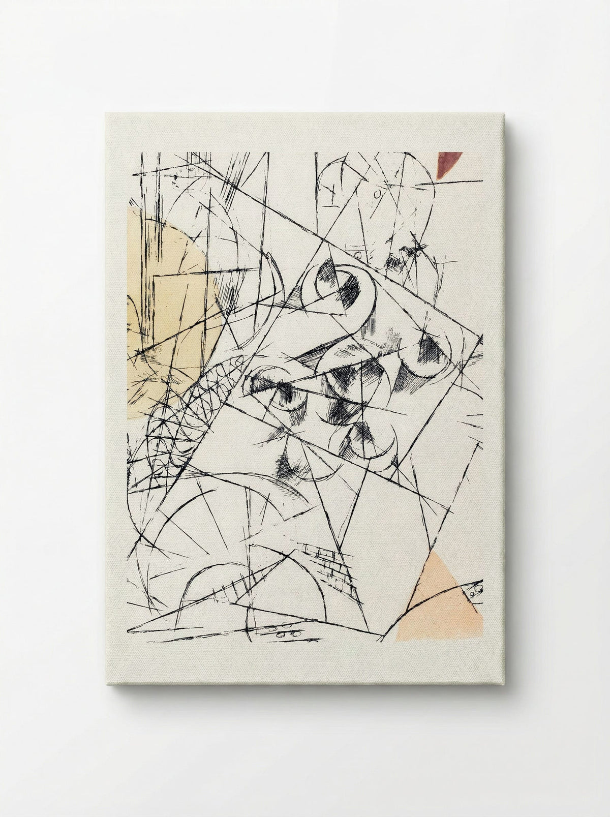Hope and Destruction (Zerstörung und Hoffnung) - Paul Klee - Canvas