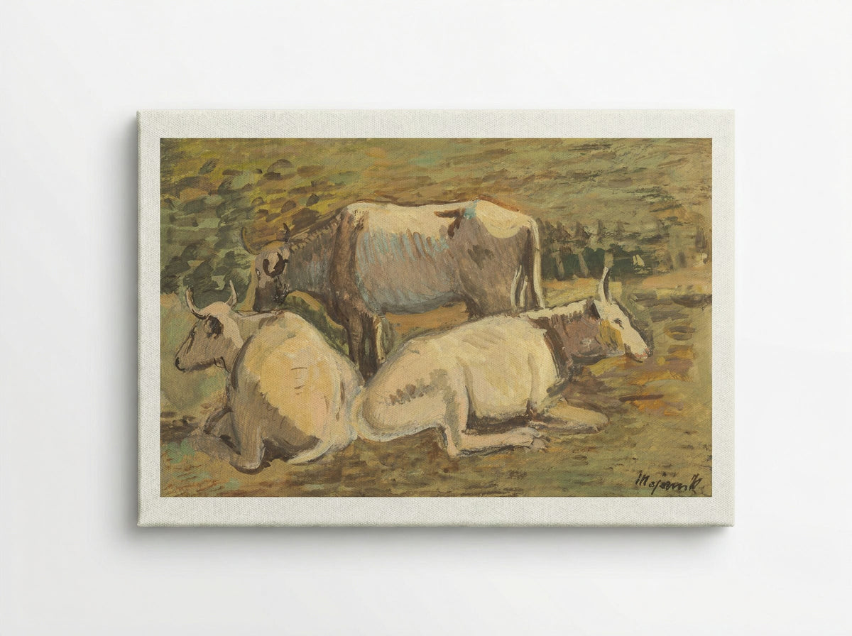 Cows - Cyprián Majerník - Canvas