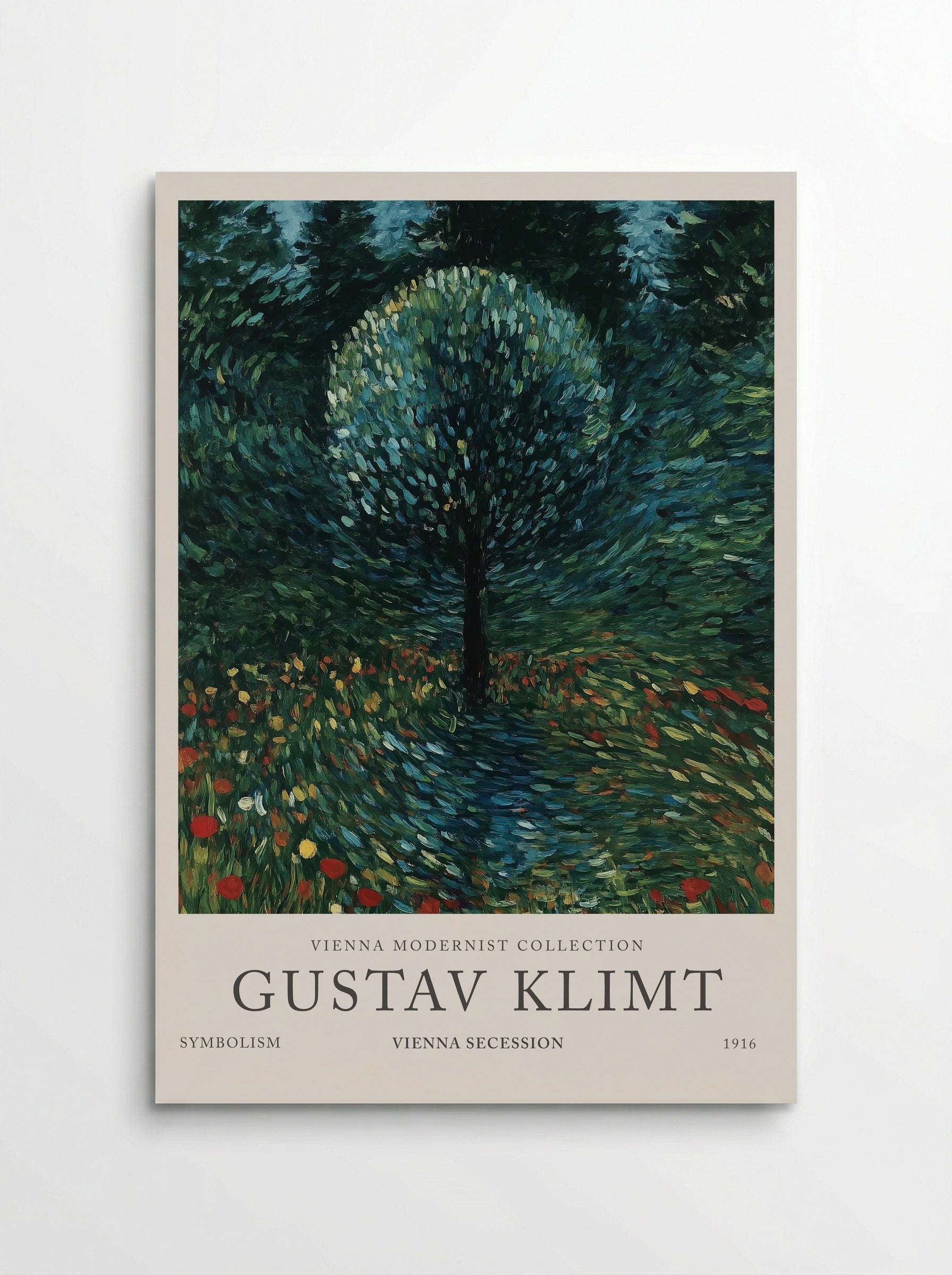 Orchard Tree in Bloom - Gustav Klimt - Poster