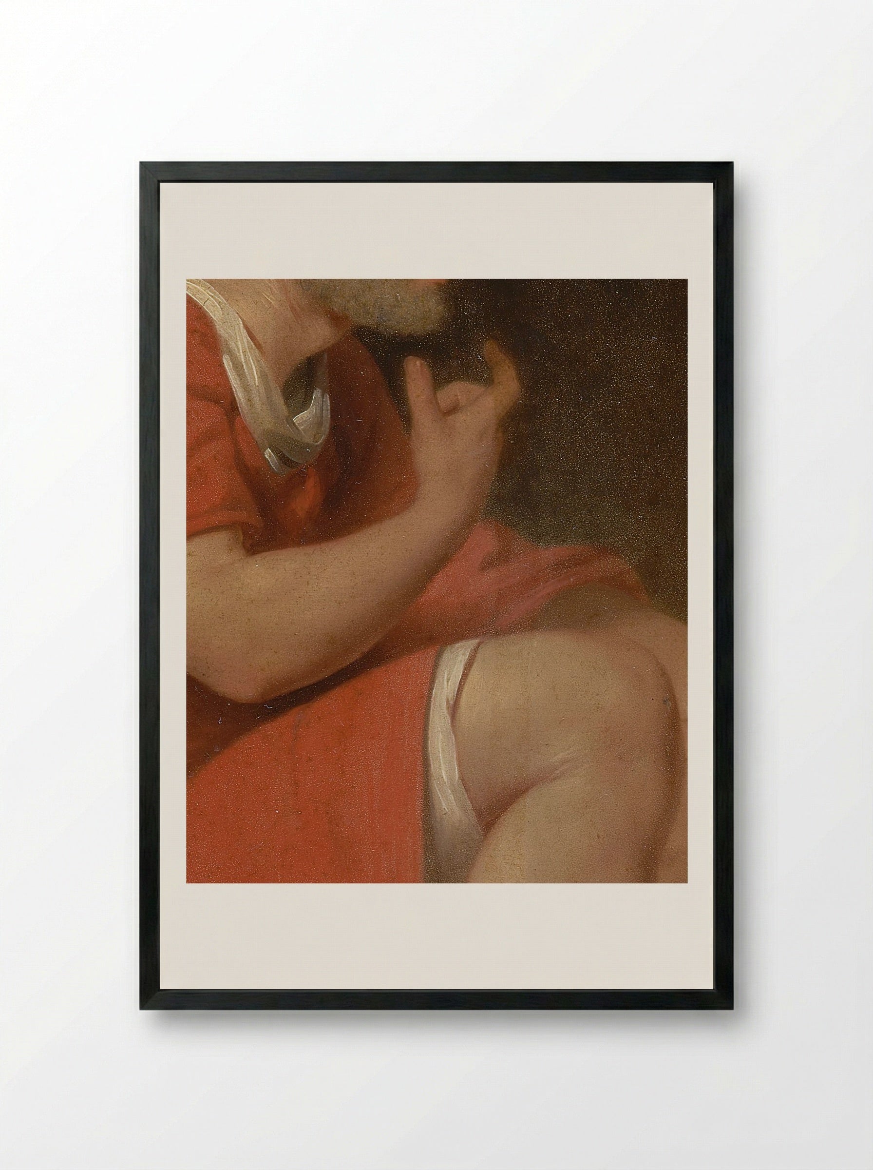 Robert, Duke of Normandy, in Prison - Jean-Jacques-François Le Barbier - Framed Print Black