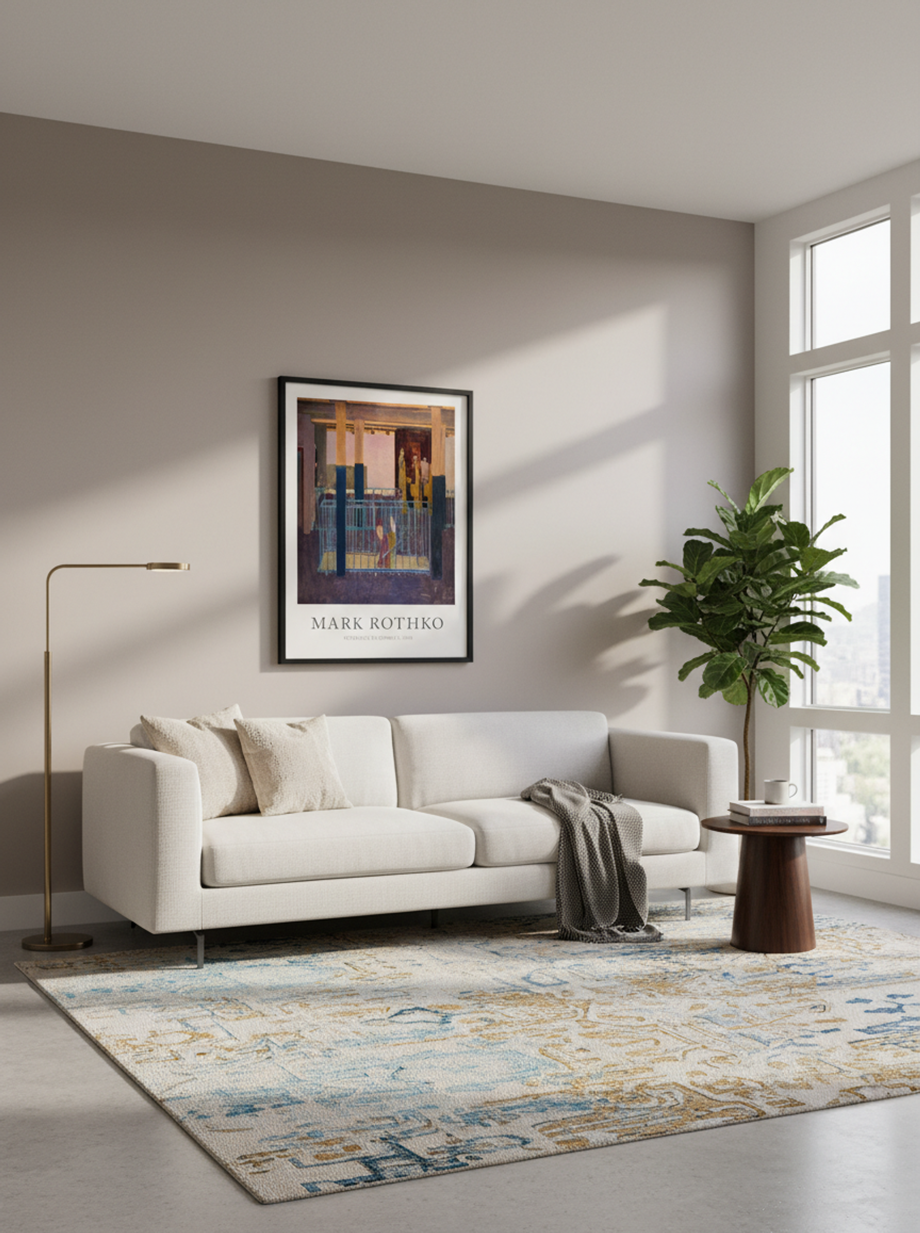 Entrance to Subway - Mark Rothko - Lifestyle