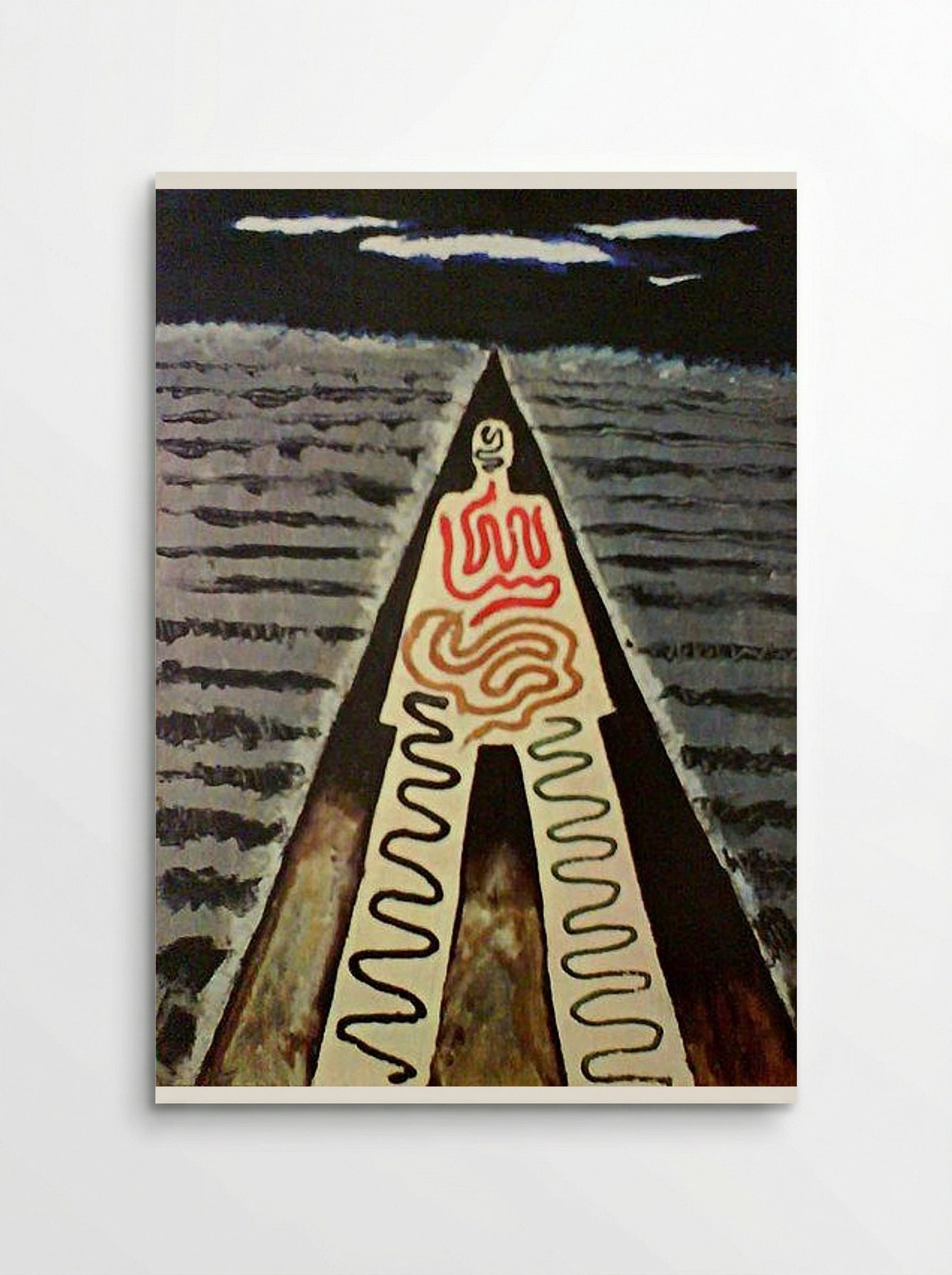 A Night at Saint Jean - Man Ray - Poster