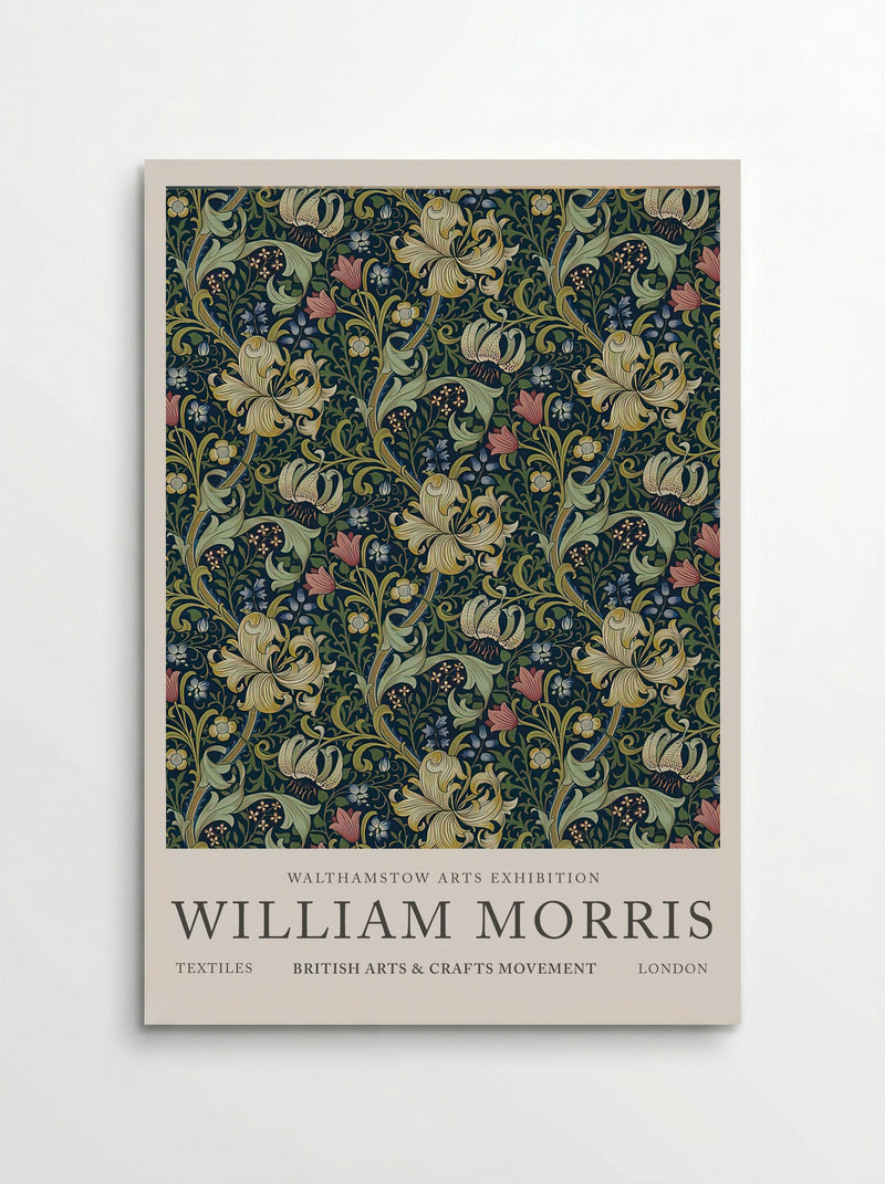 Golden Lily Tapestry - William Morris Collection