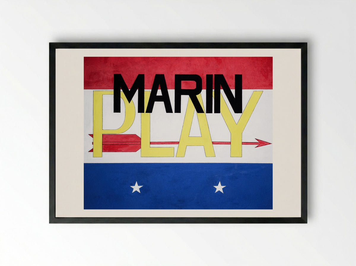 Marin, 1929 - Charles Demuth - Framed Print Black