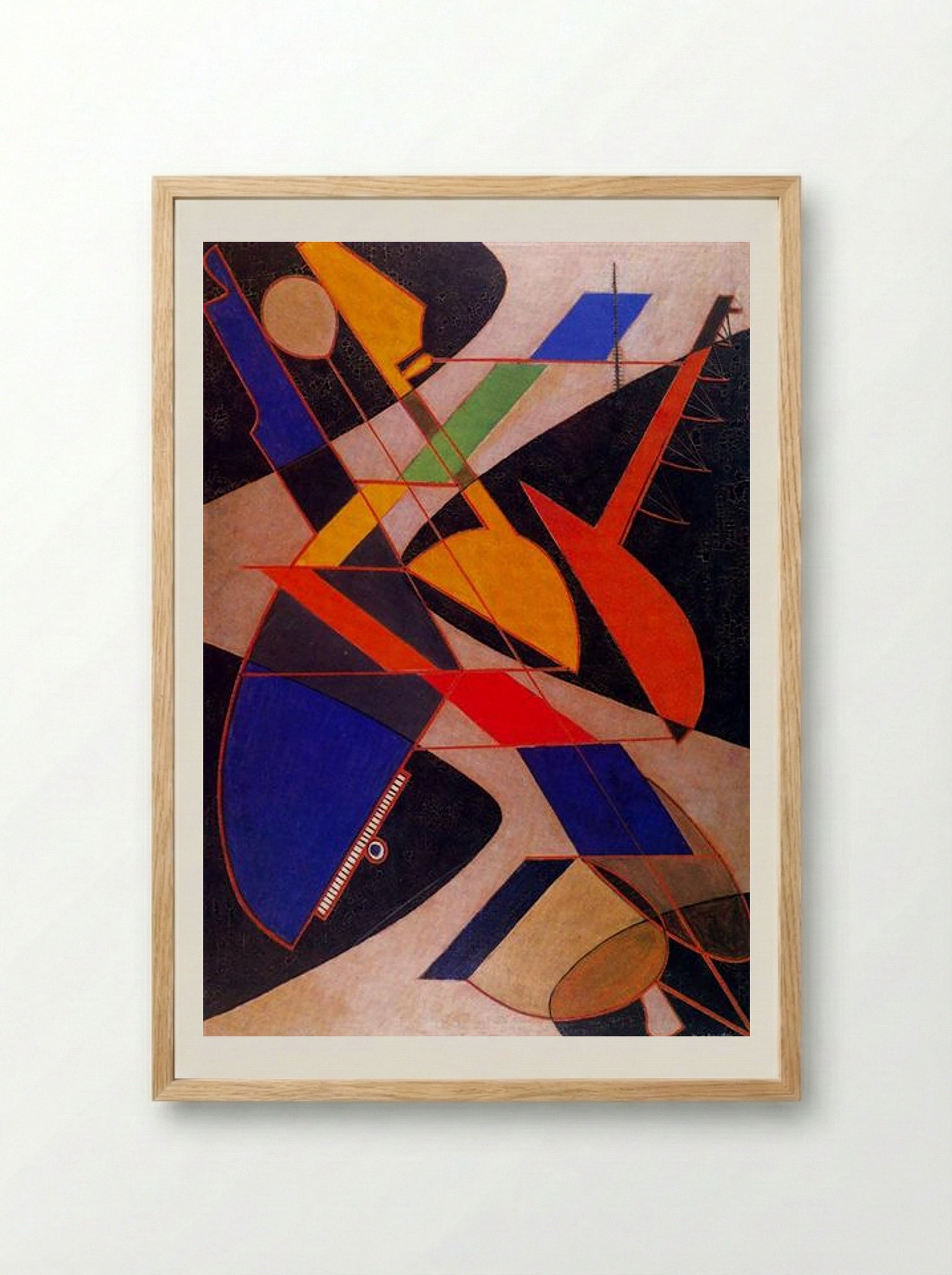 Orquesta Sinfonica - Man Ray - Framed Print Wood