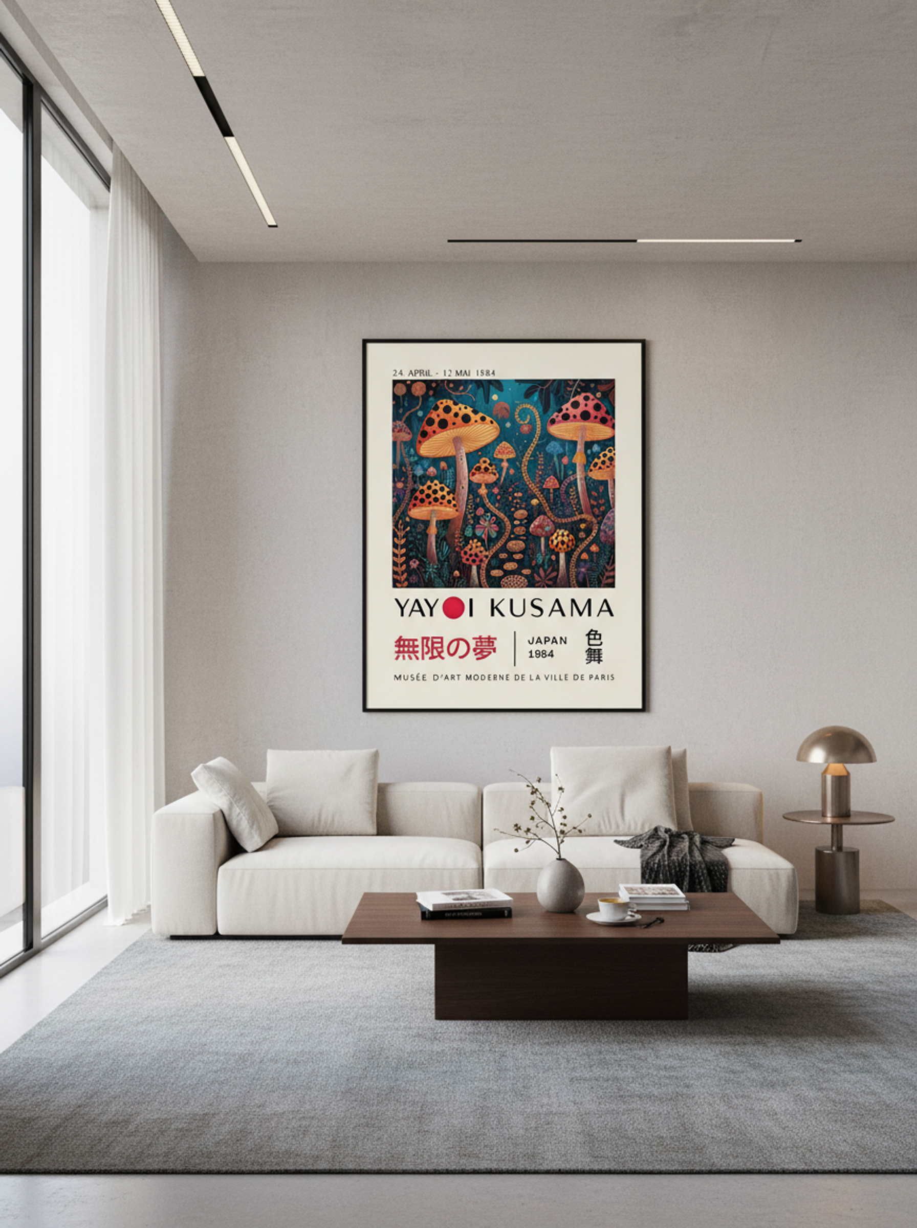 Mushroom Dreamscape - Yayoi Kusama - Lifestyle