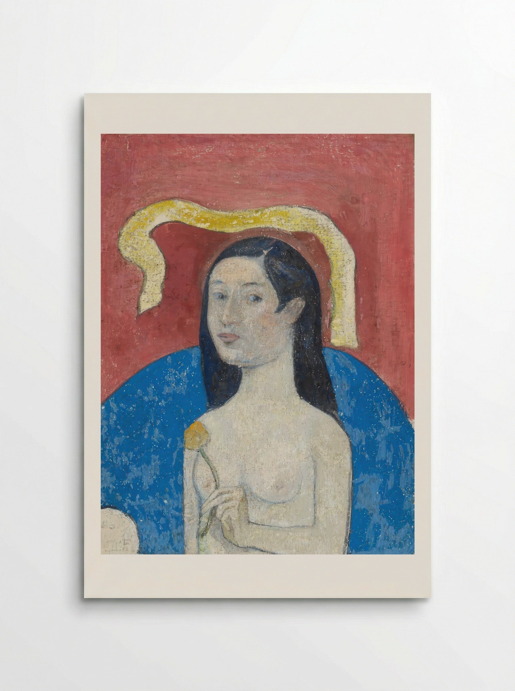 Portrait of the Artist's Mother, Eve - Paul Gauguin - Poster