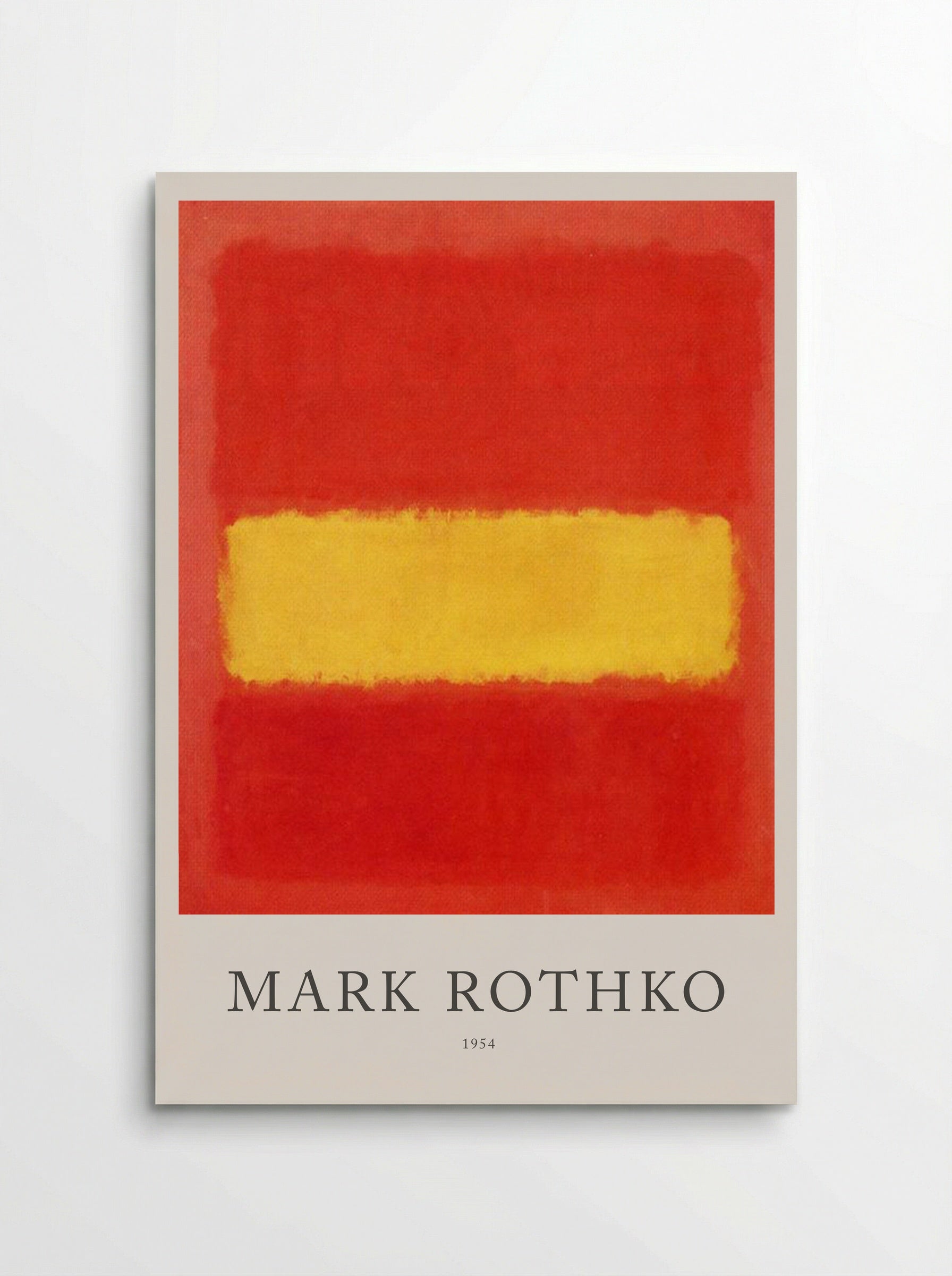 Untitled (Red and Yellow) - Mark Rothko - Poster