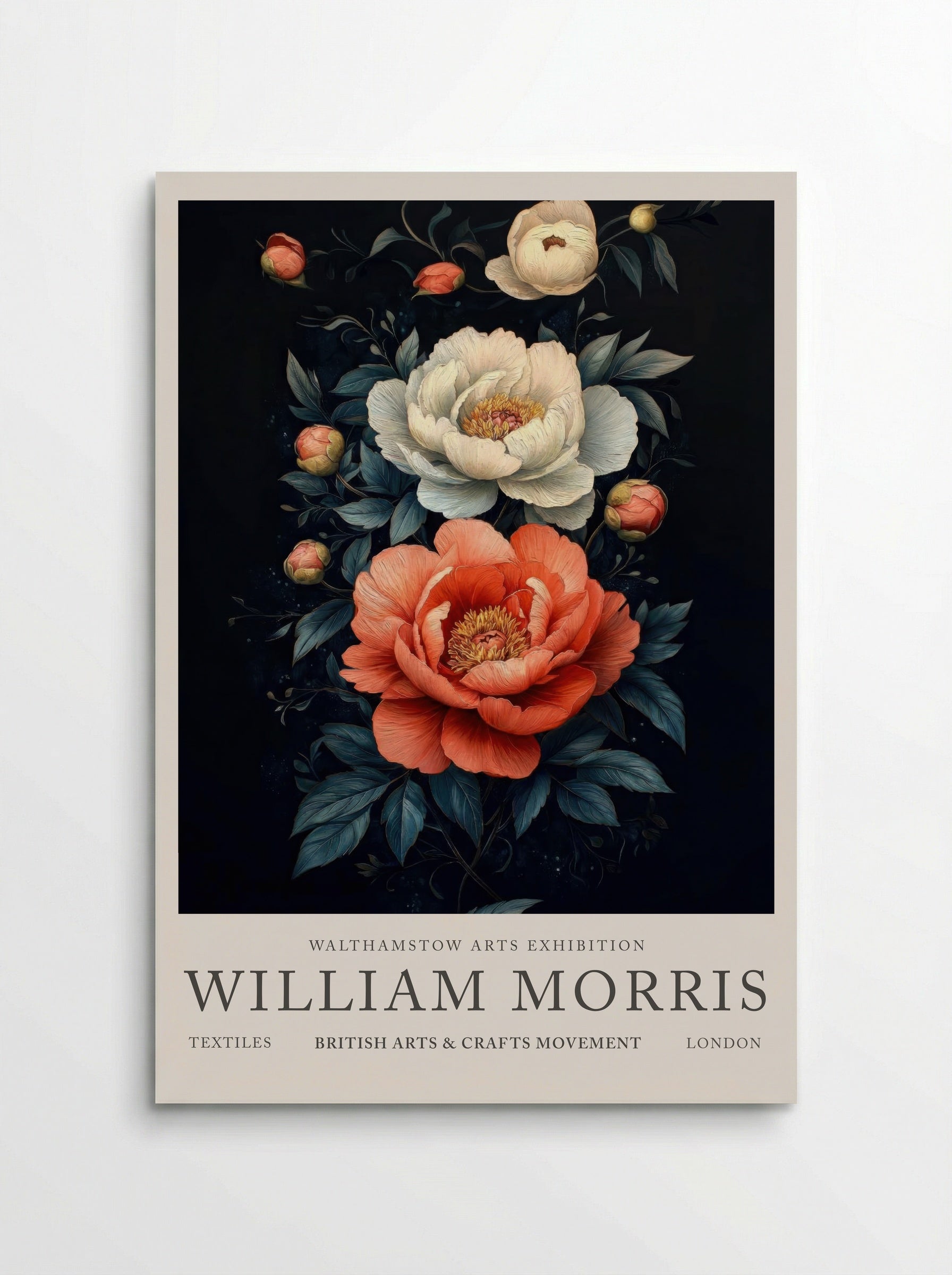 Peony Reverie - William Morris - Poster