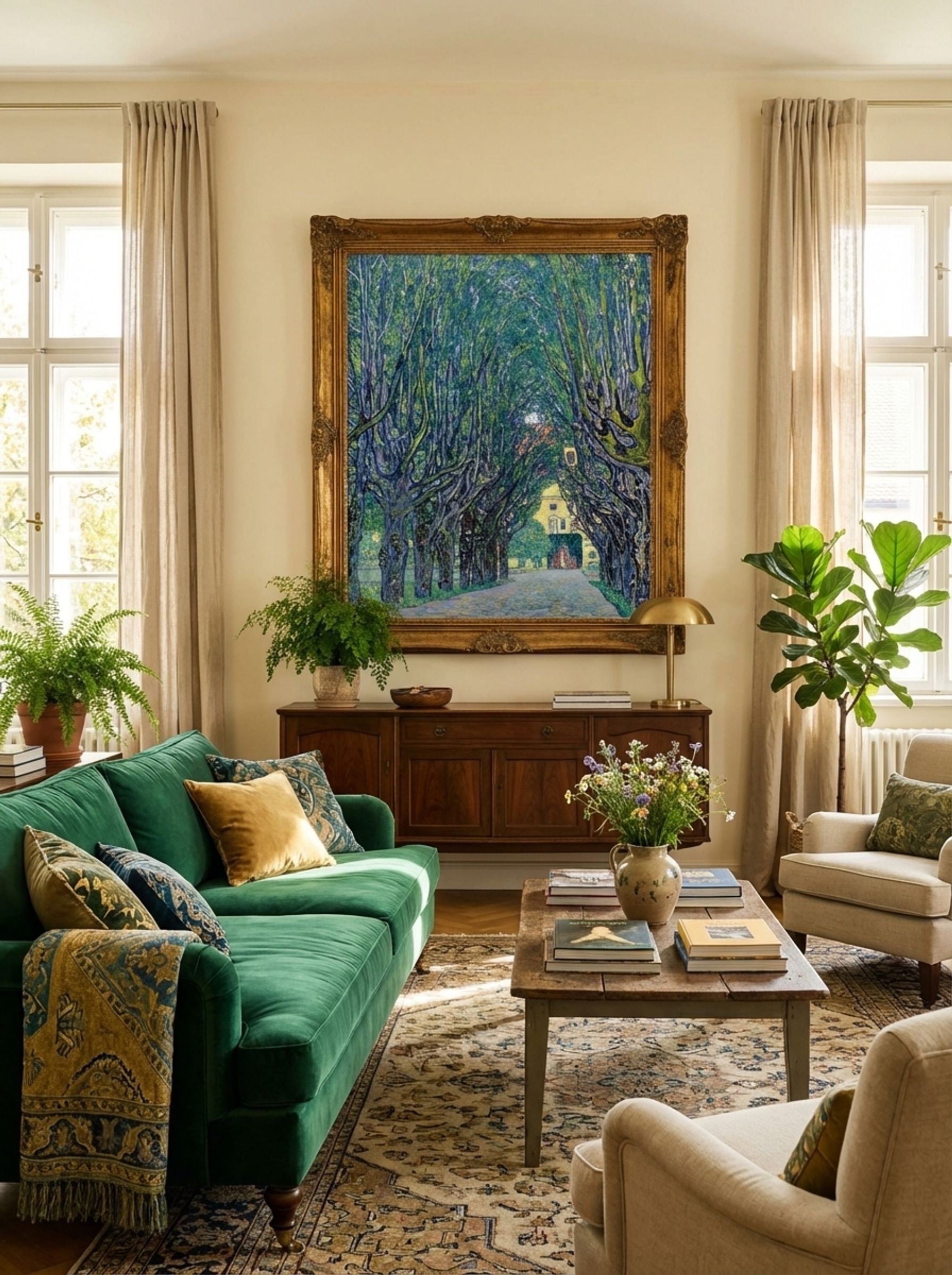 Allee at Schloss Kammer - Gustav Klimt - Lifestyle