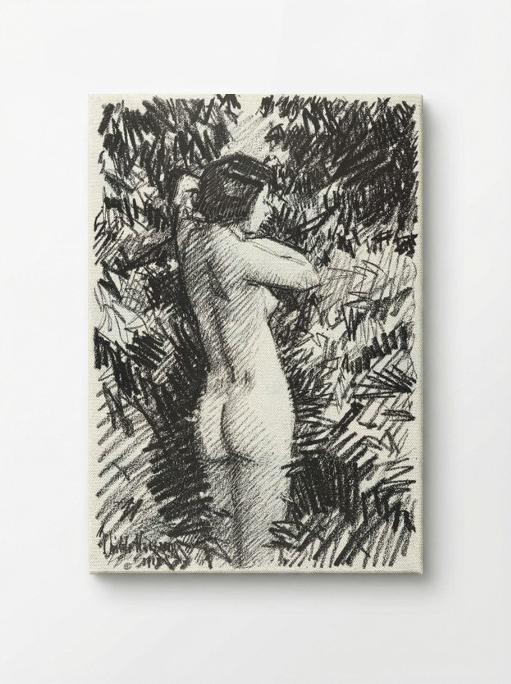 Nude in Landscape - Childe Hassam - Canvas