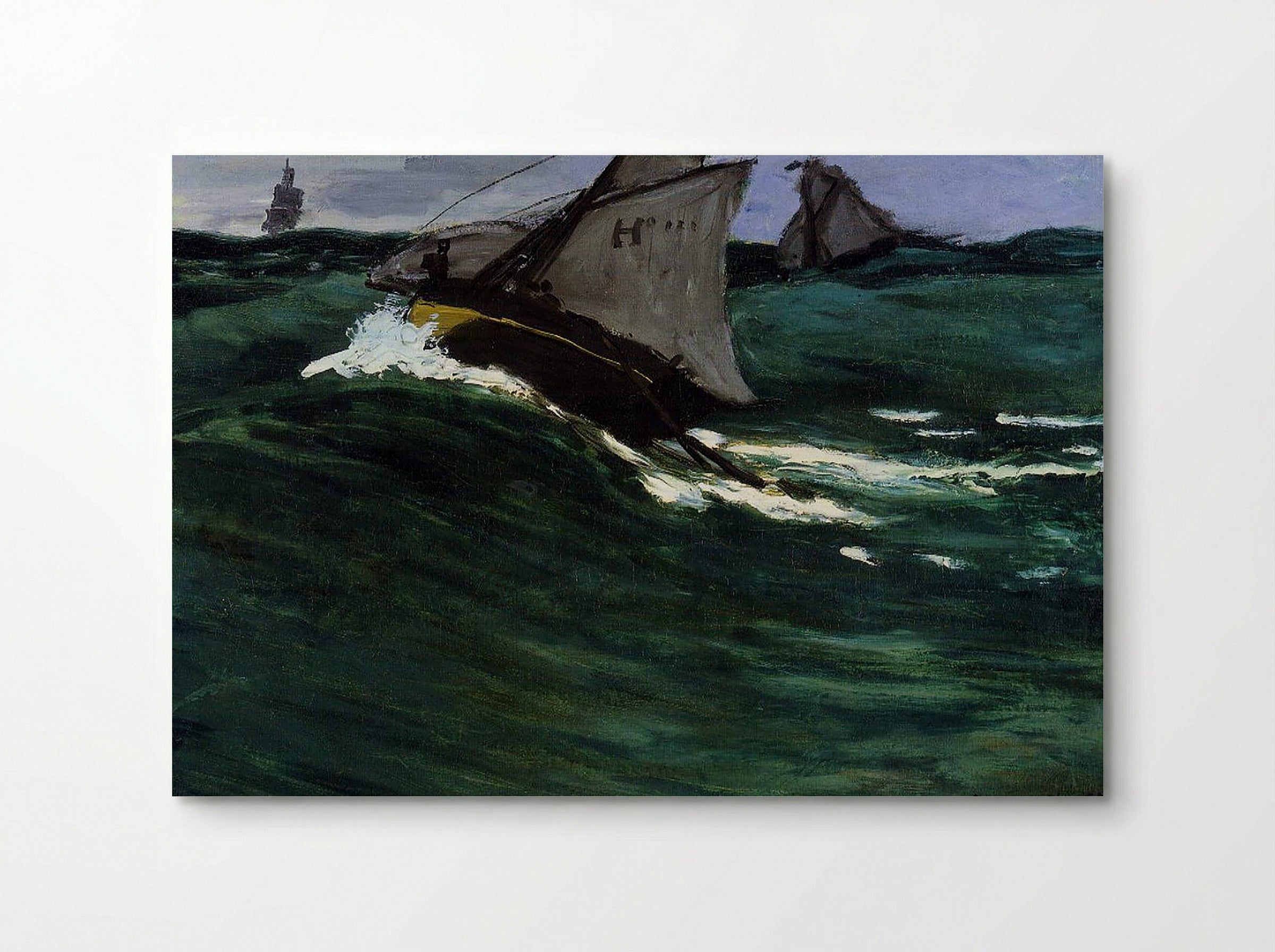 The Green Wave - Claude Monet - Poster
