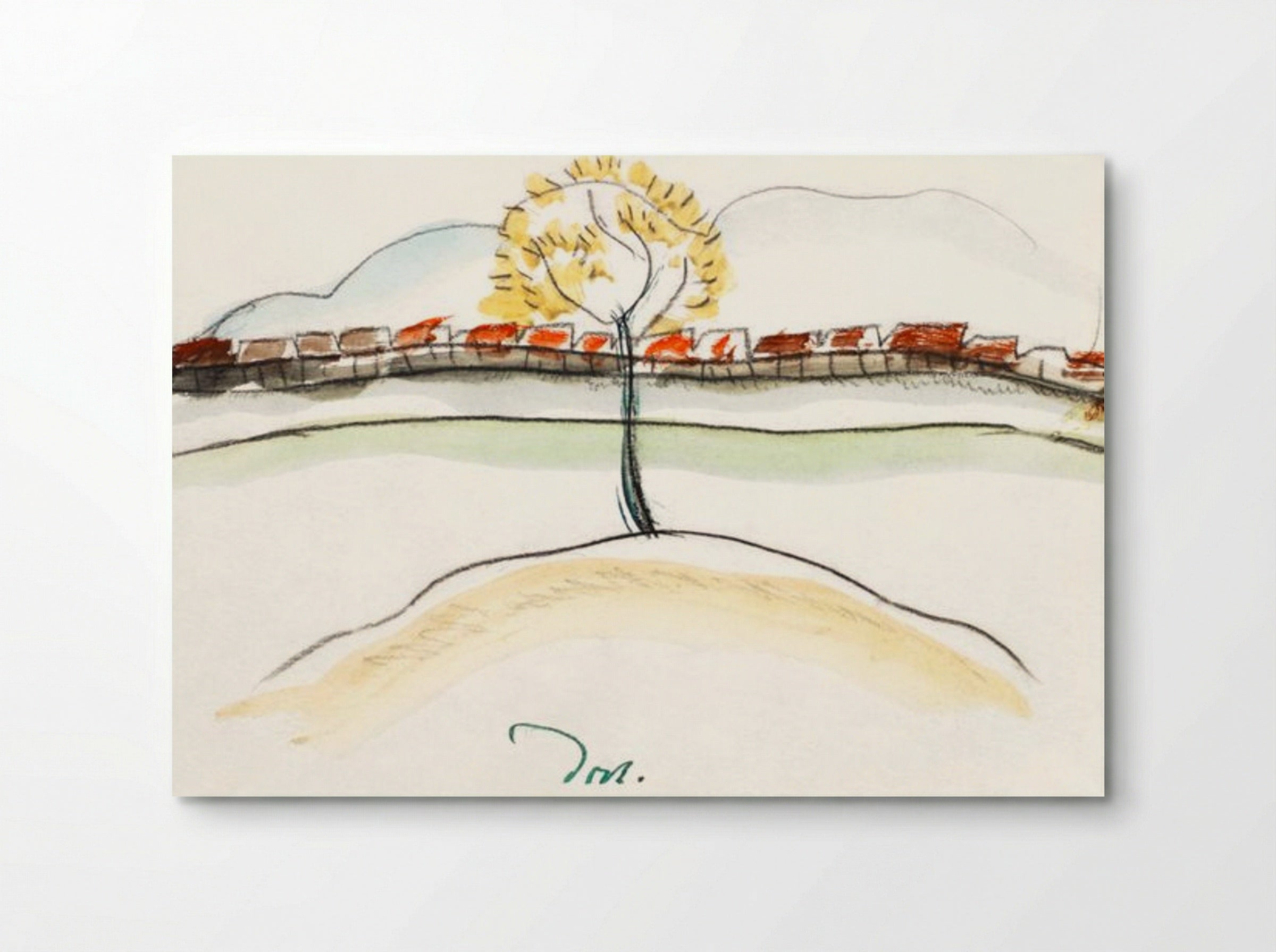 Fall Brook Railroad - Arthur Dove - Poster