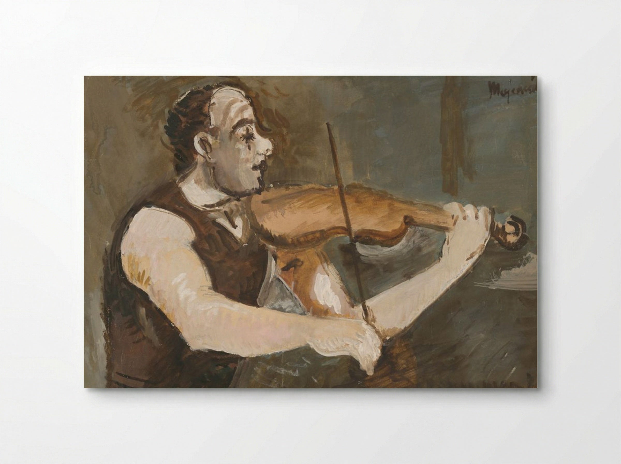 Gypsy Fiddler - Cyprian Majerník - Poster