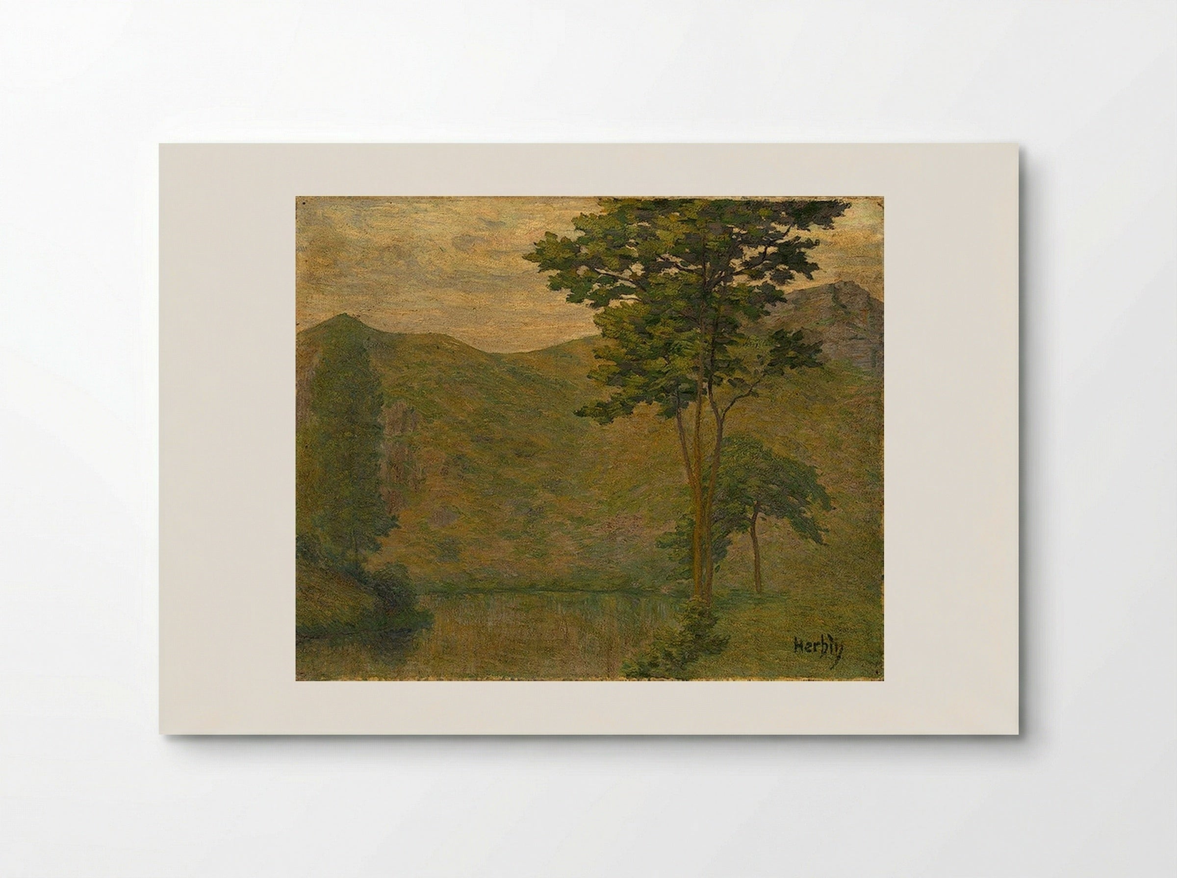 Green Landscape - Auguste Herbin - Poster