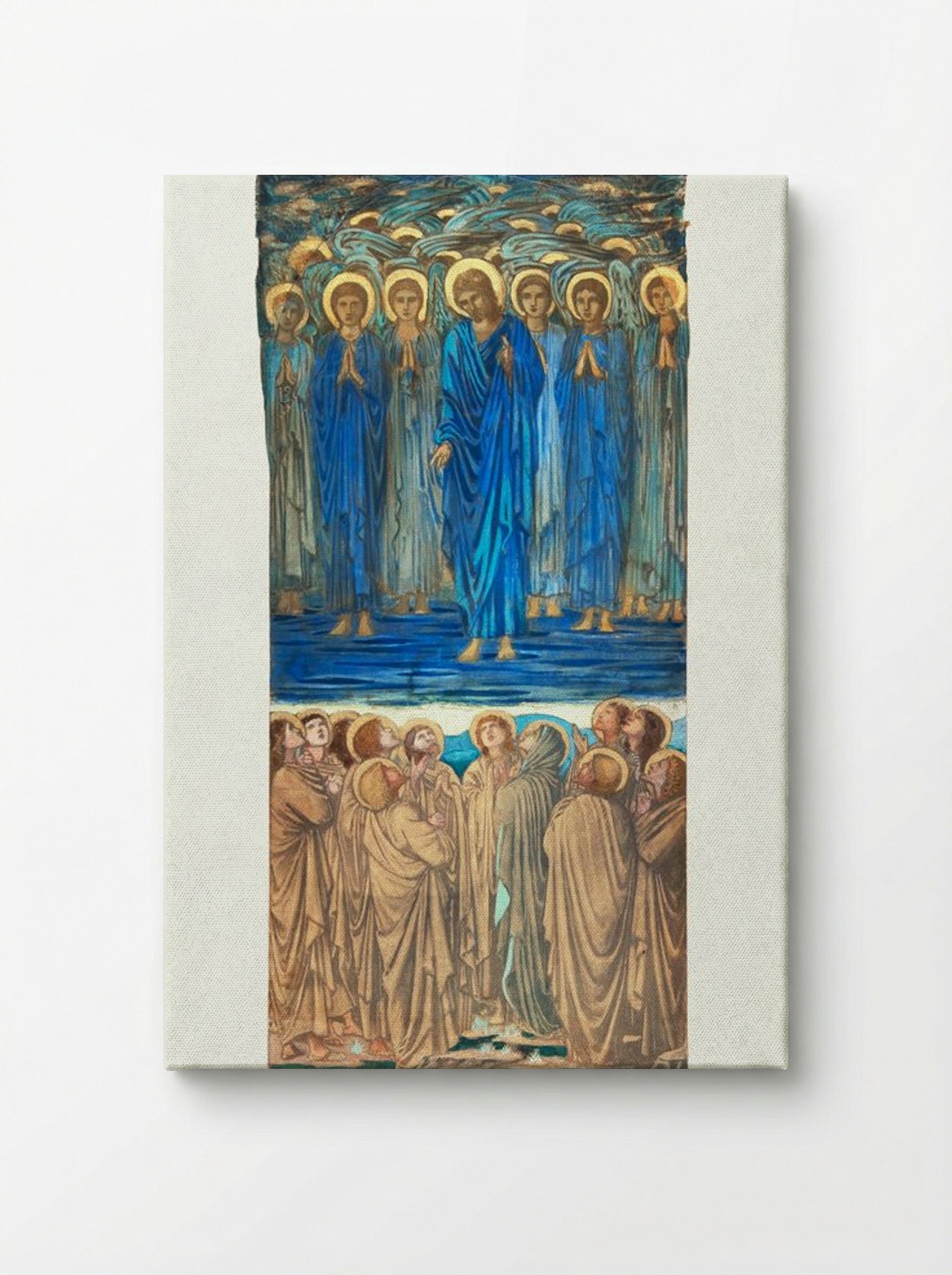 Study for 'The Ascension of Christ' - Edward Burne-Jones - Canvas