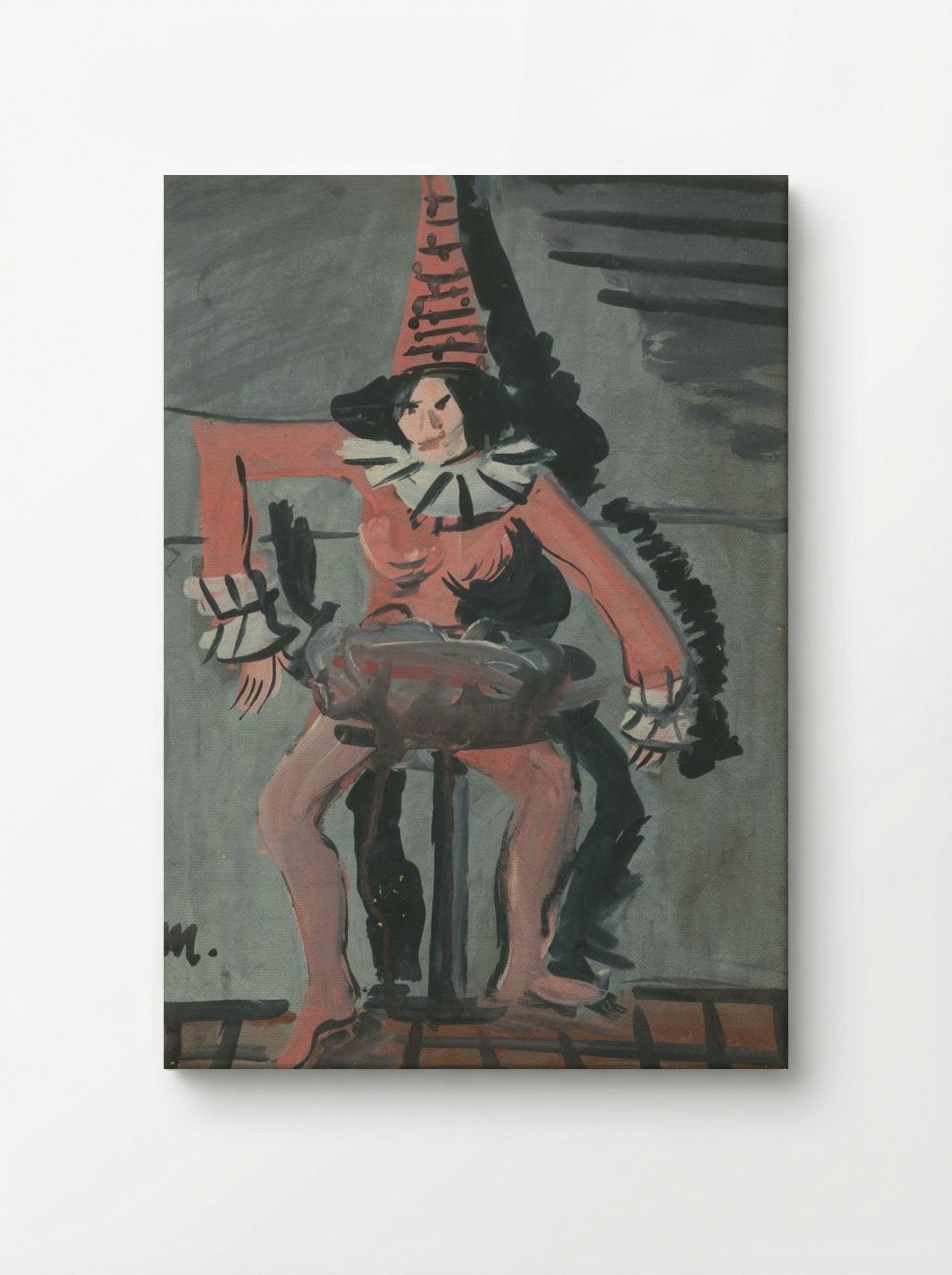 Pierrot - Cyprián Majerník - Canvas