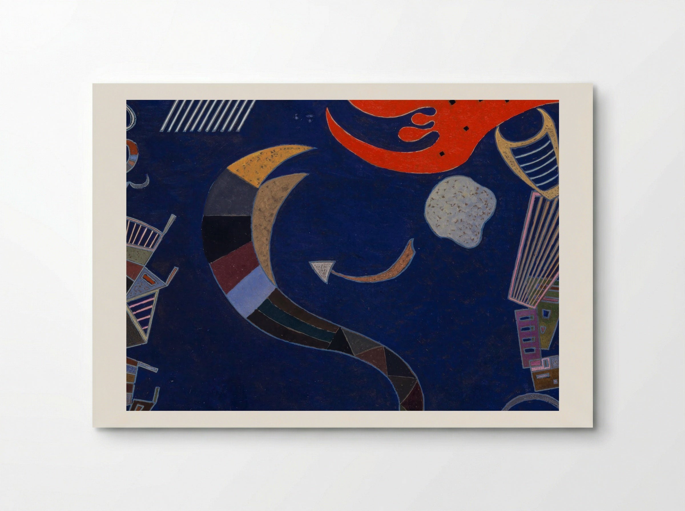 La flèche - Wassily Kandinsky - Poster