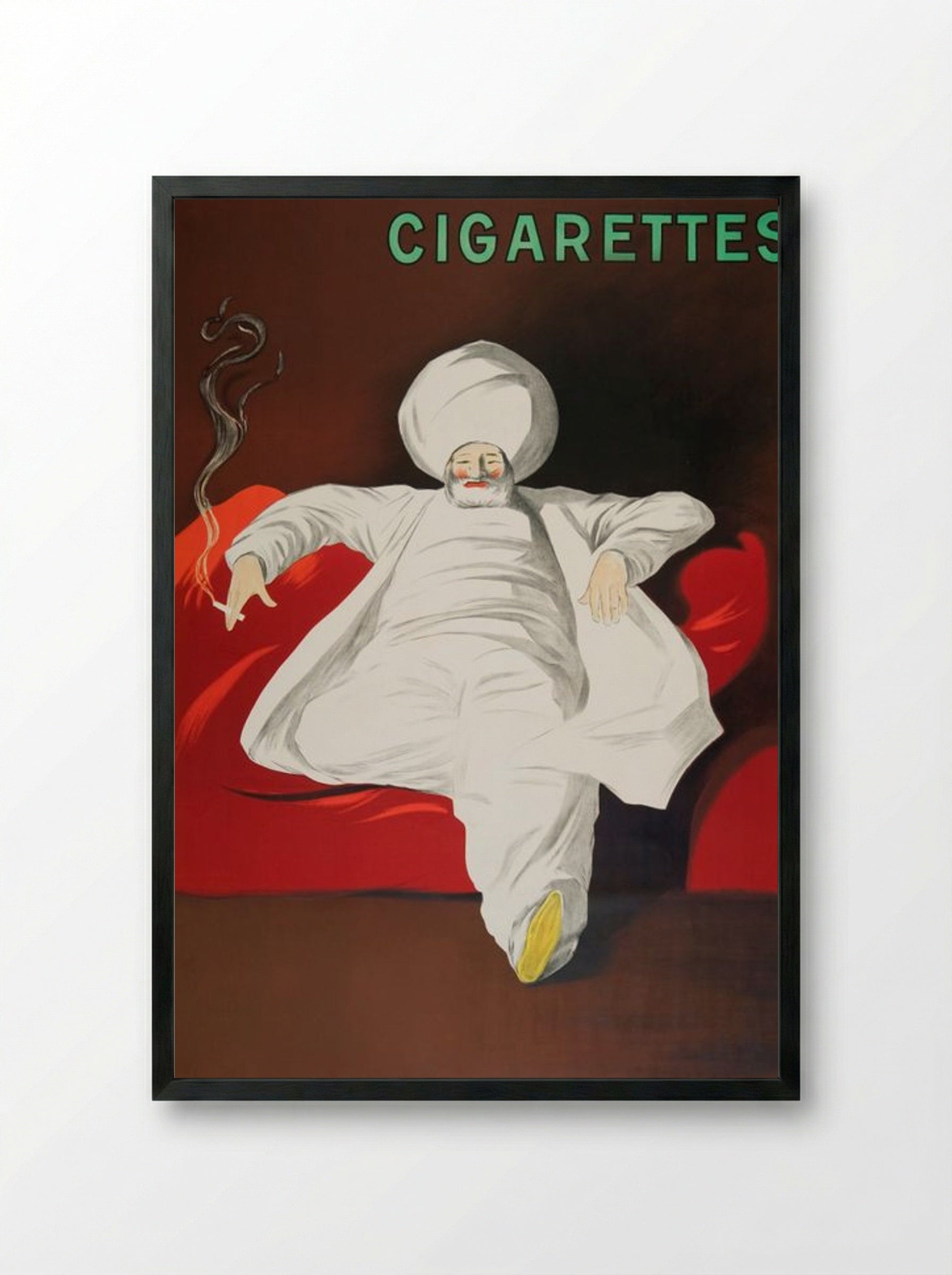 JOB Cigarettes - Leonetto Cappiello - Framed Print Black