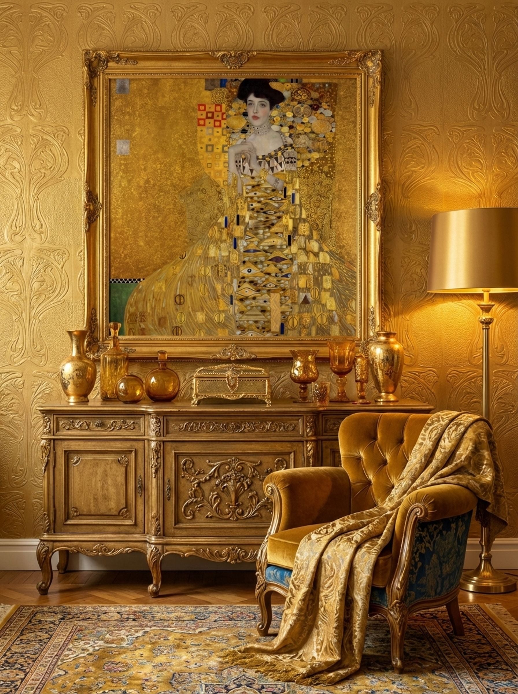 Adele Bloch-Bauer I - Gustav Klimt - Lifestyle