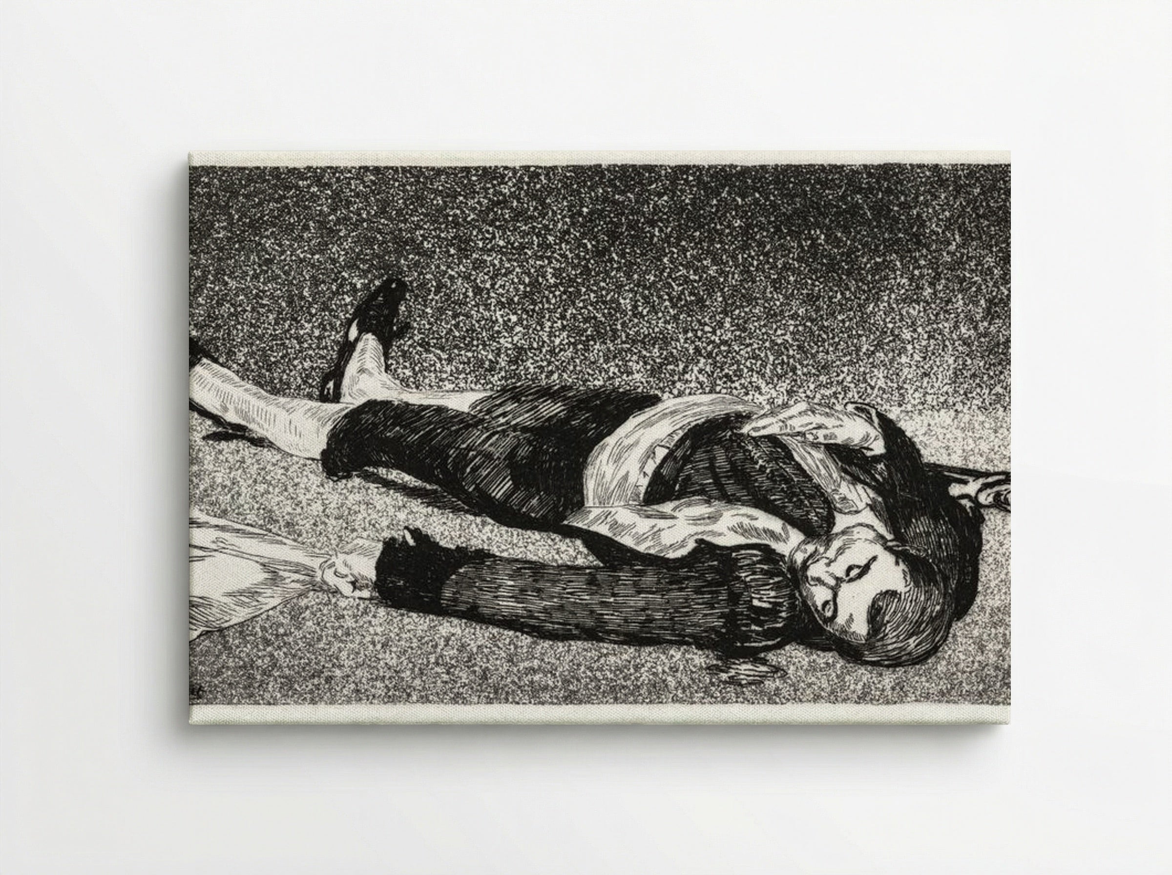 The Dead Toreador - Édouard Manet - Canvas