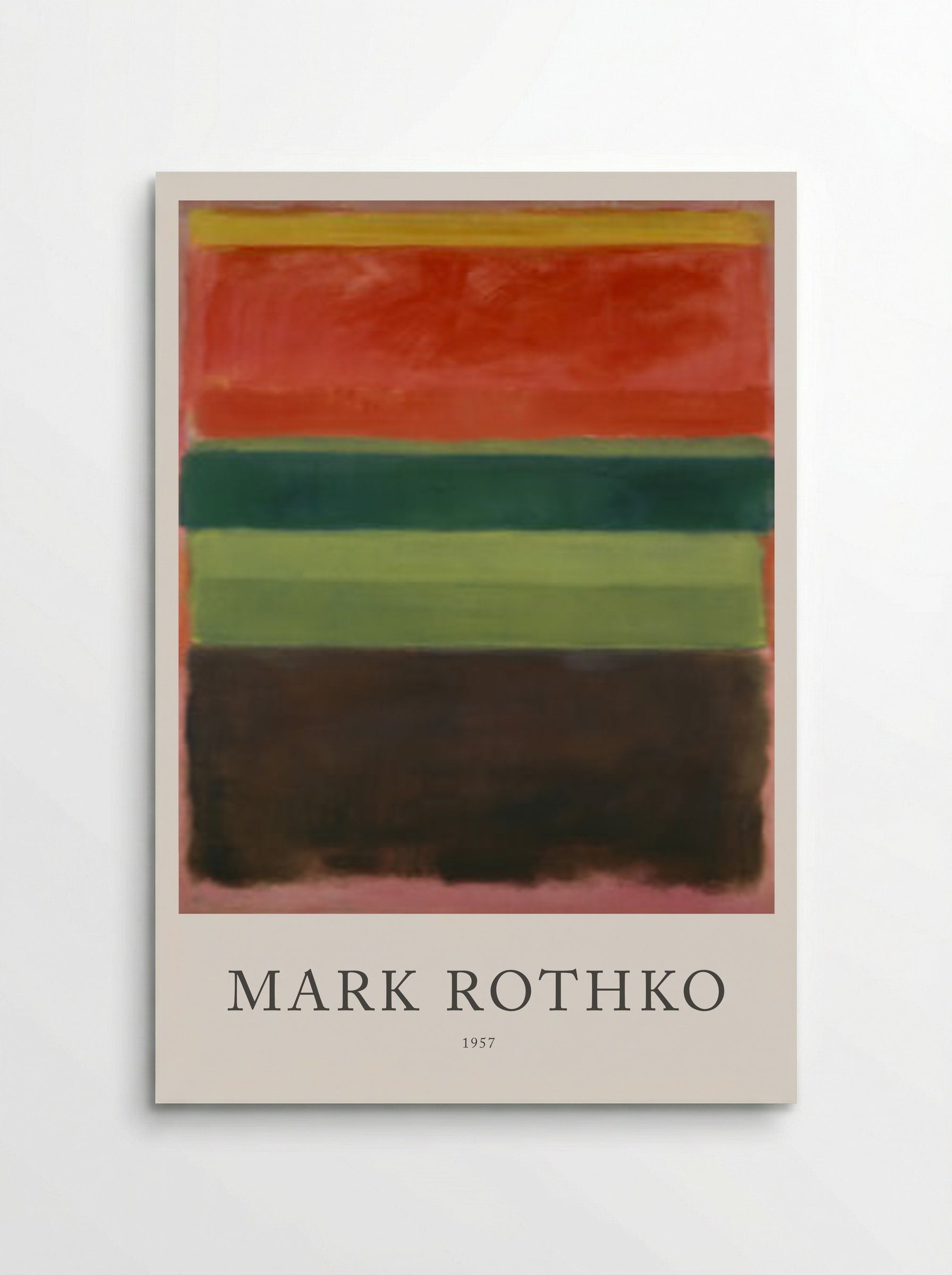 Untitled (Multiform Painting, 1957) - Mark Rothko - Poster