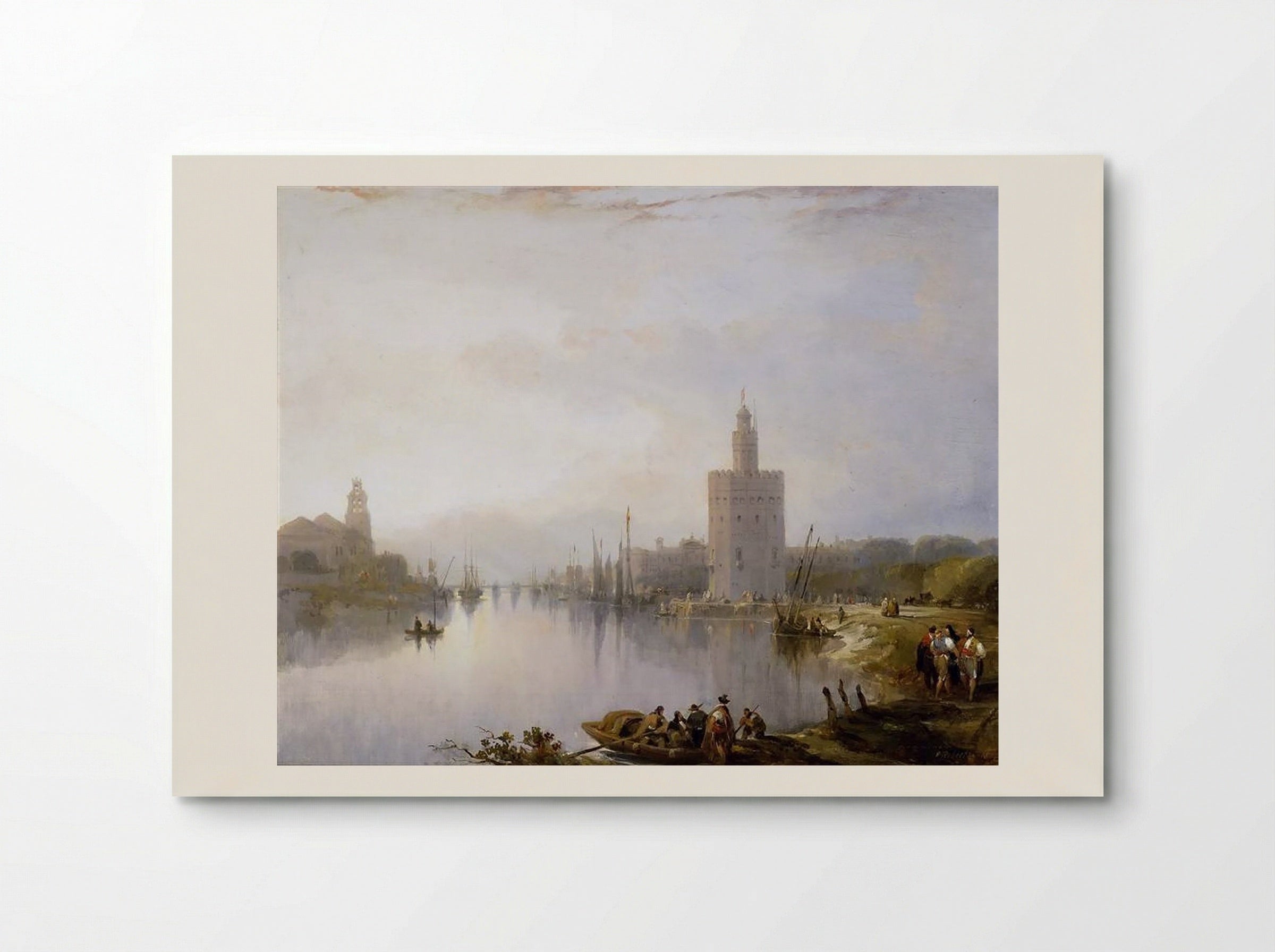The Golden Tower - David Roberts - Poster