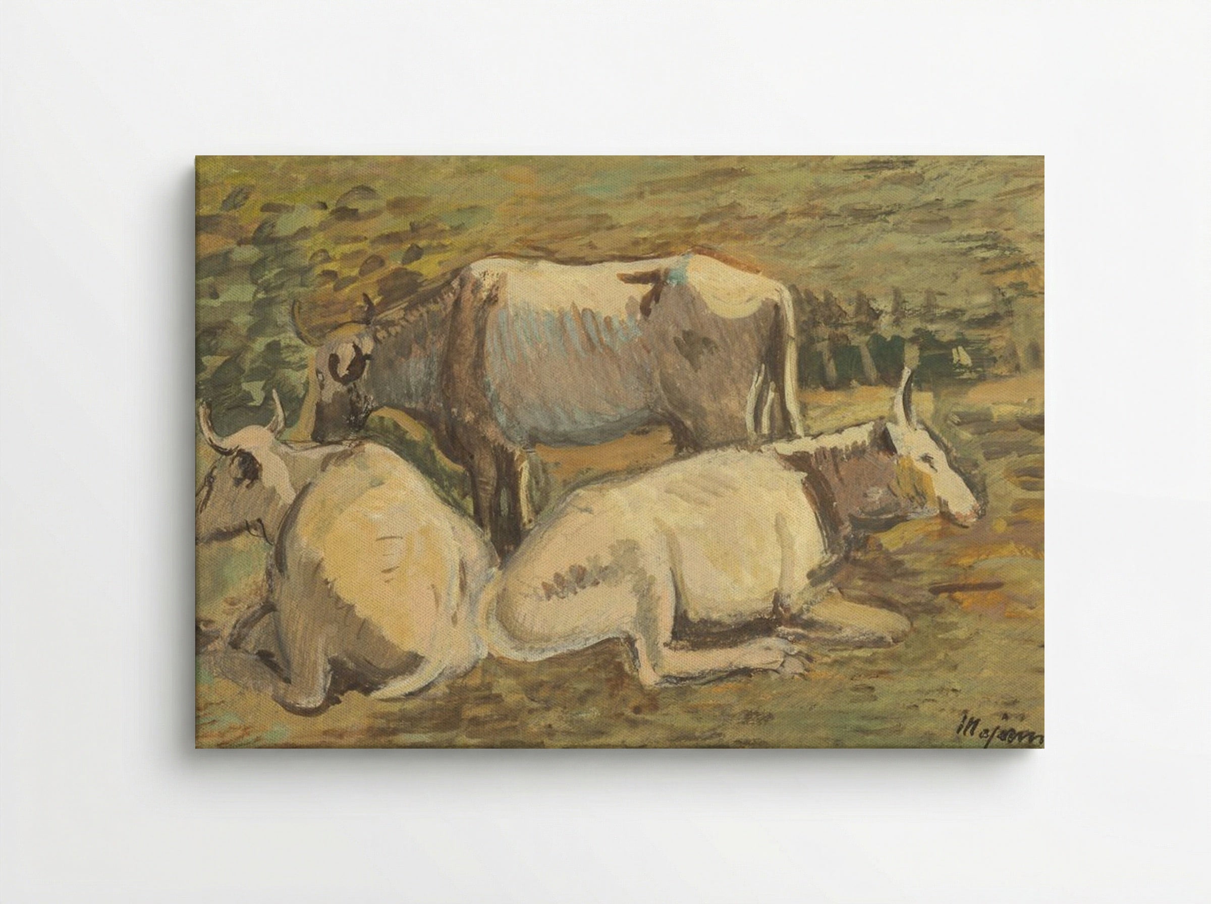 Cows - Cyprián Majerník - Canvas