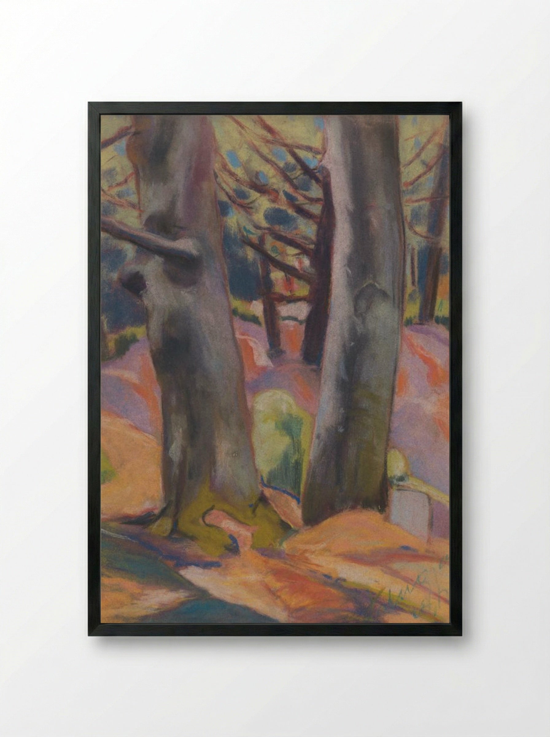 Study of Trees - Zolo Palugyay - Framed Print Black