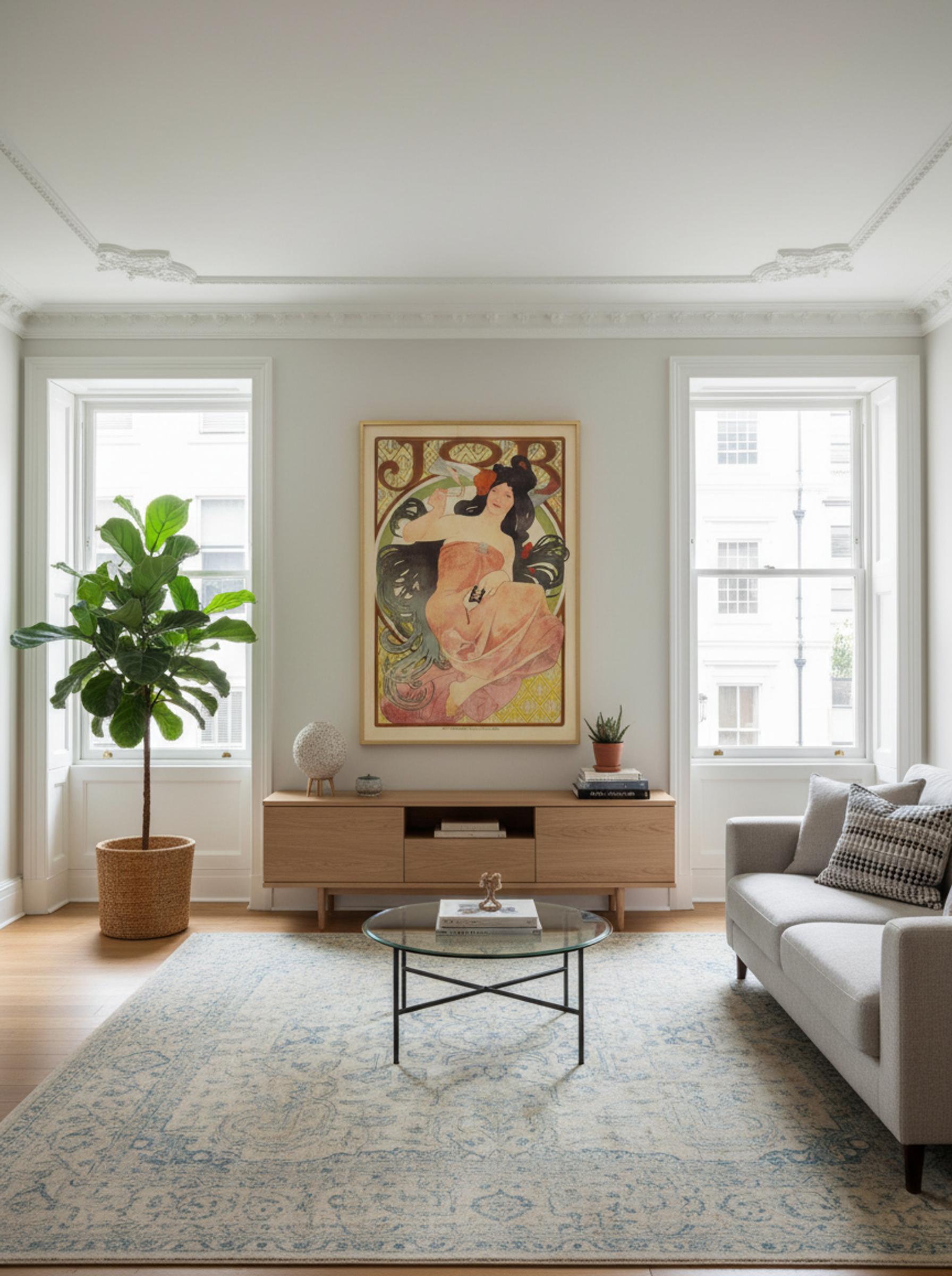 Job Cigarette Advertisement - Alphonse Mucha - Lifestyle