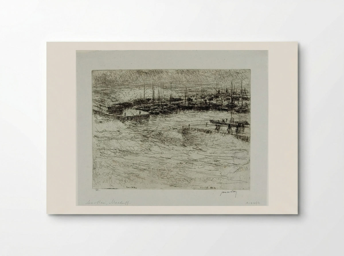 Sea and Rain, McDuff - James McBey - Poster