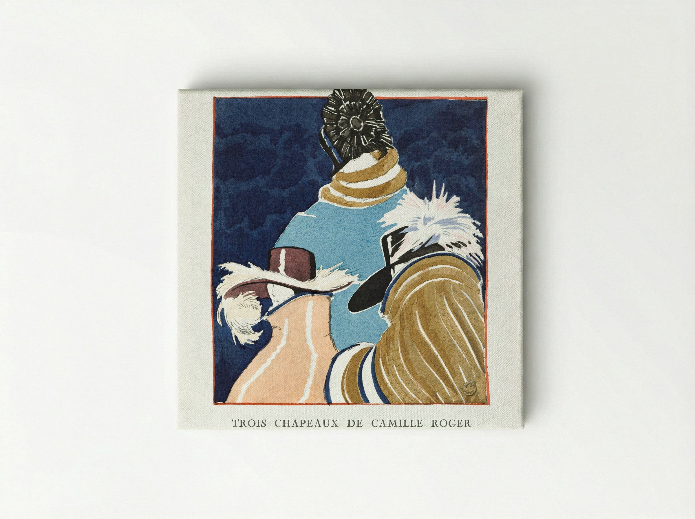 Accessories: Trois Chapeaux de Camille Roger - Porter Woodruff - Canvas