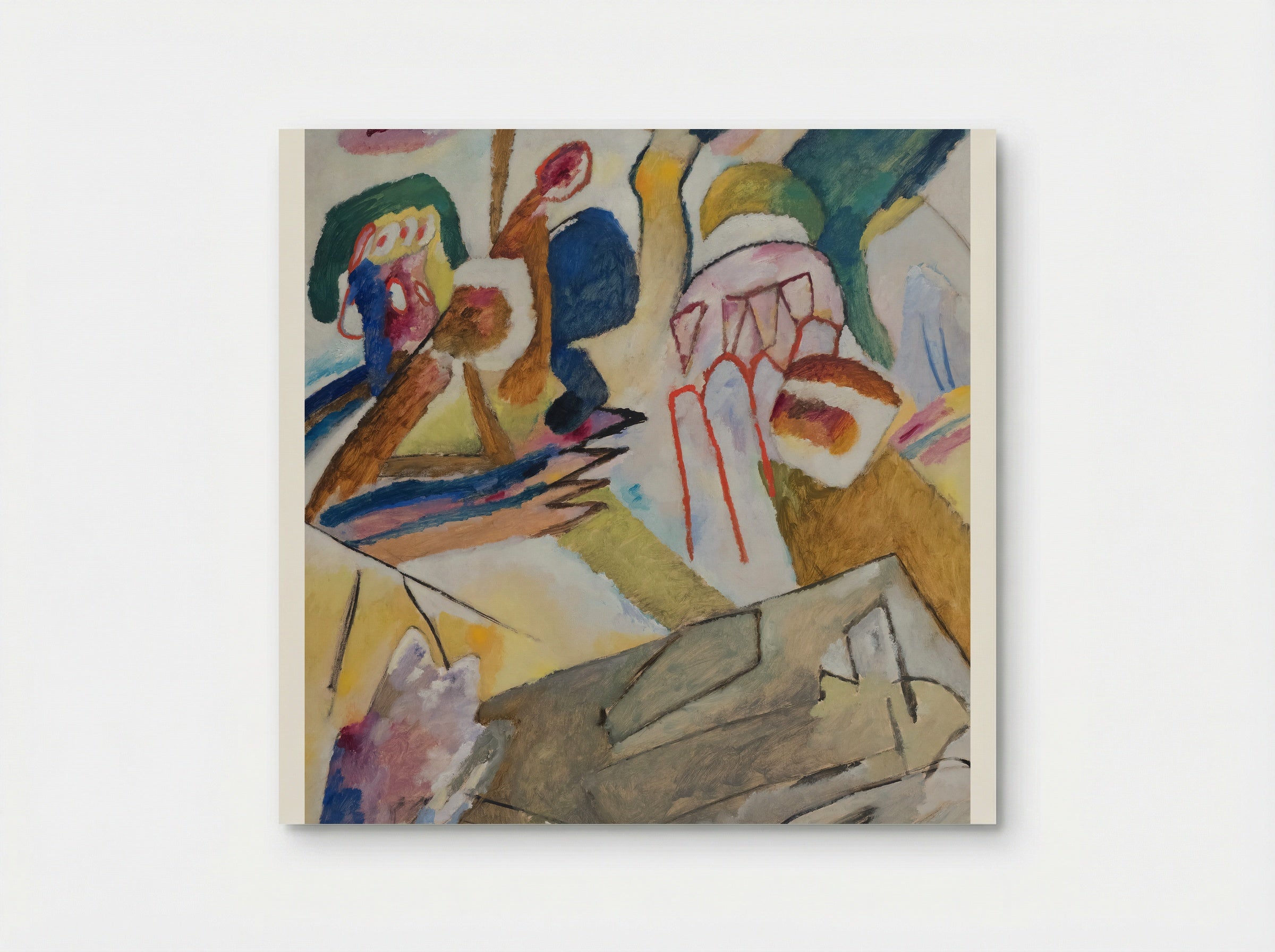 Improvisation 18 - Wassily Kandinsky - Poster