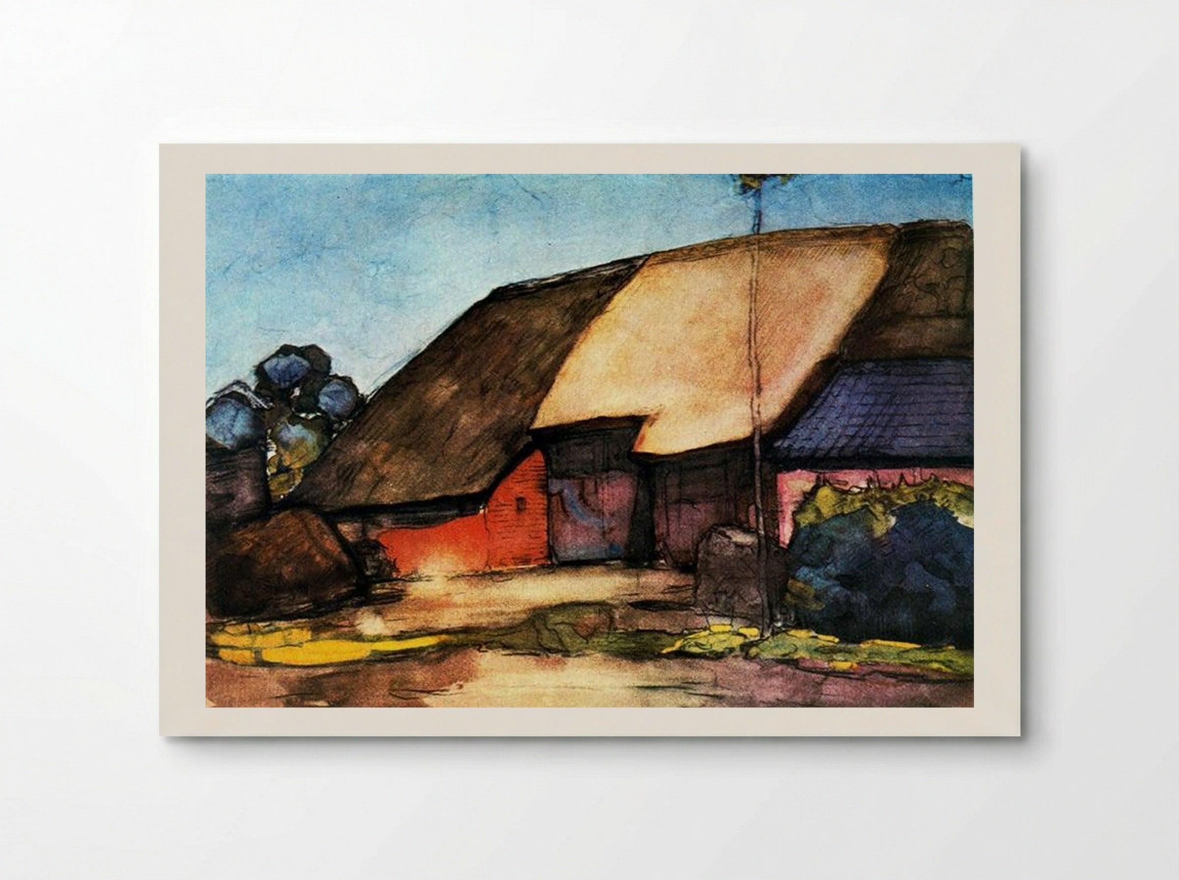 Small Farm on Nistelrode - Piet Mondrian - Poster