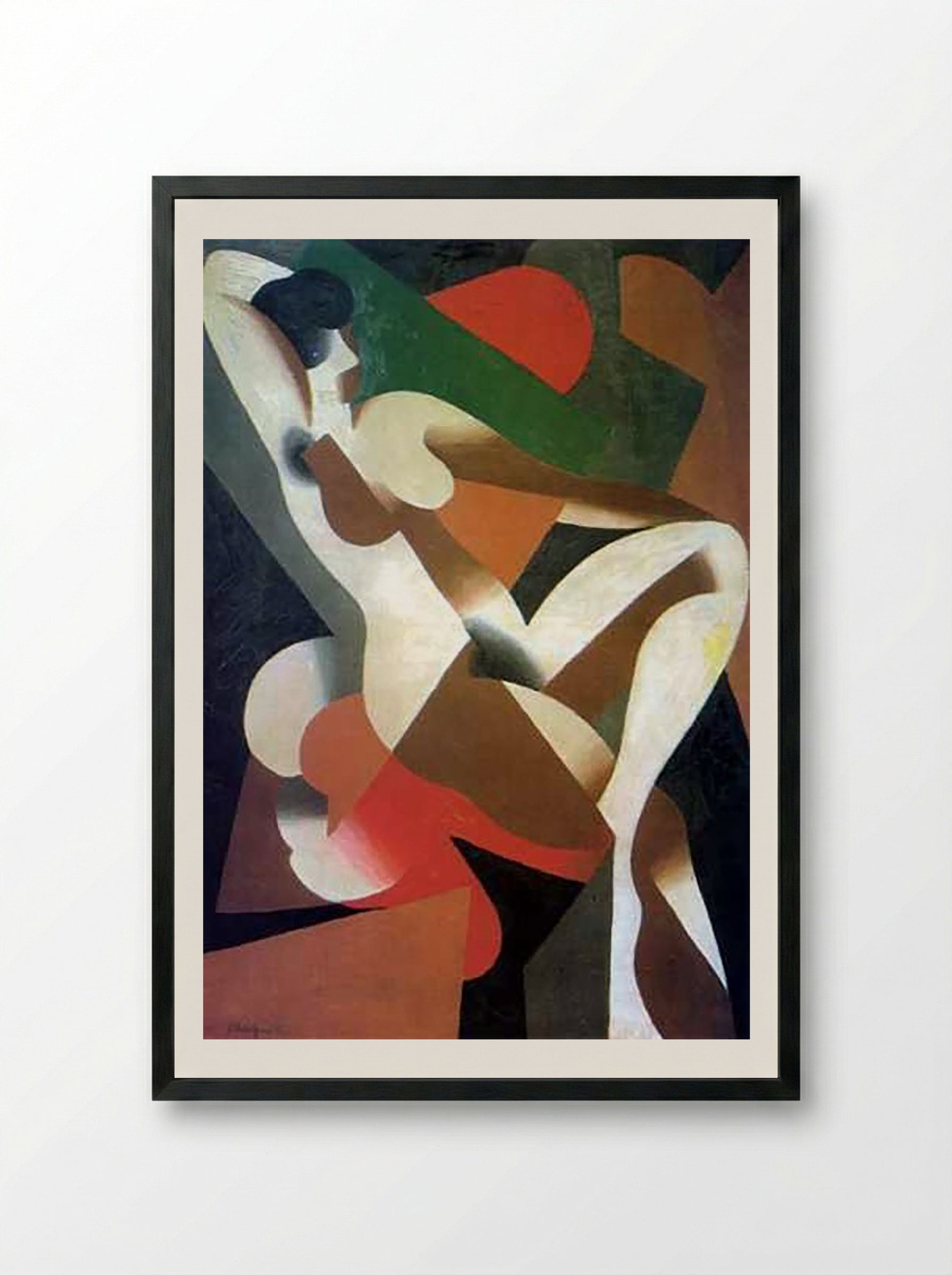 Donna - Alexandra Exter - Framed Print Black