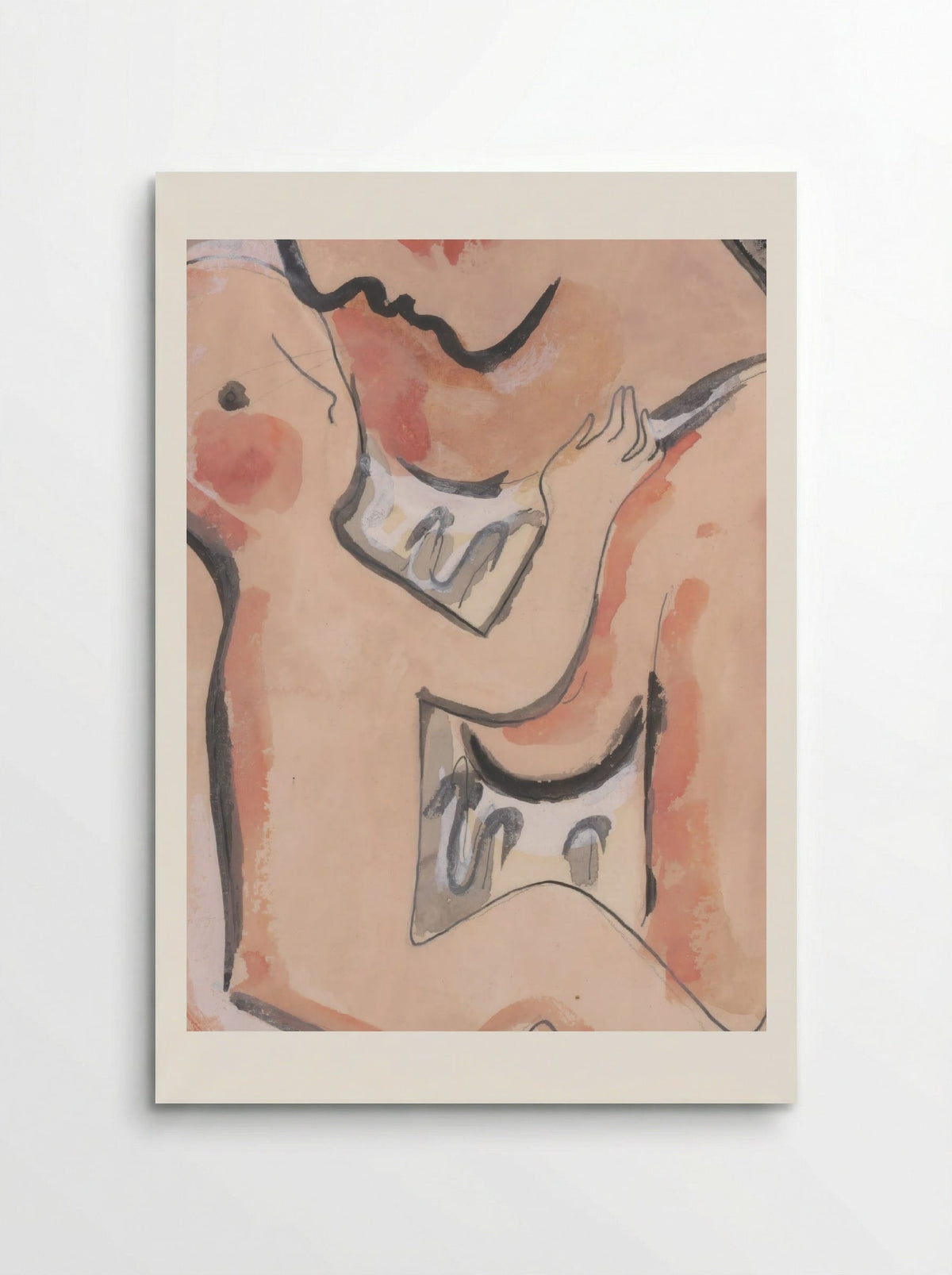 Mother with Child - Mikuláš Galanda - Poster