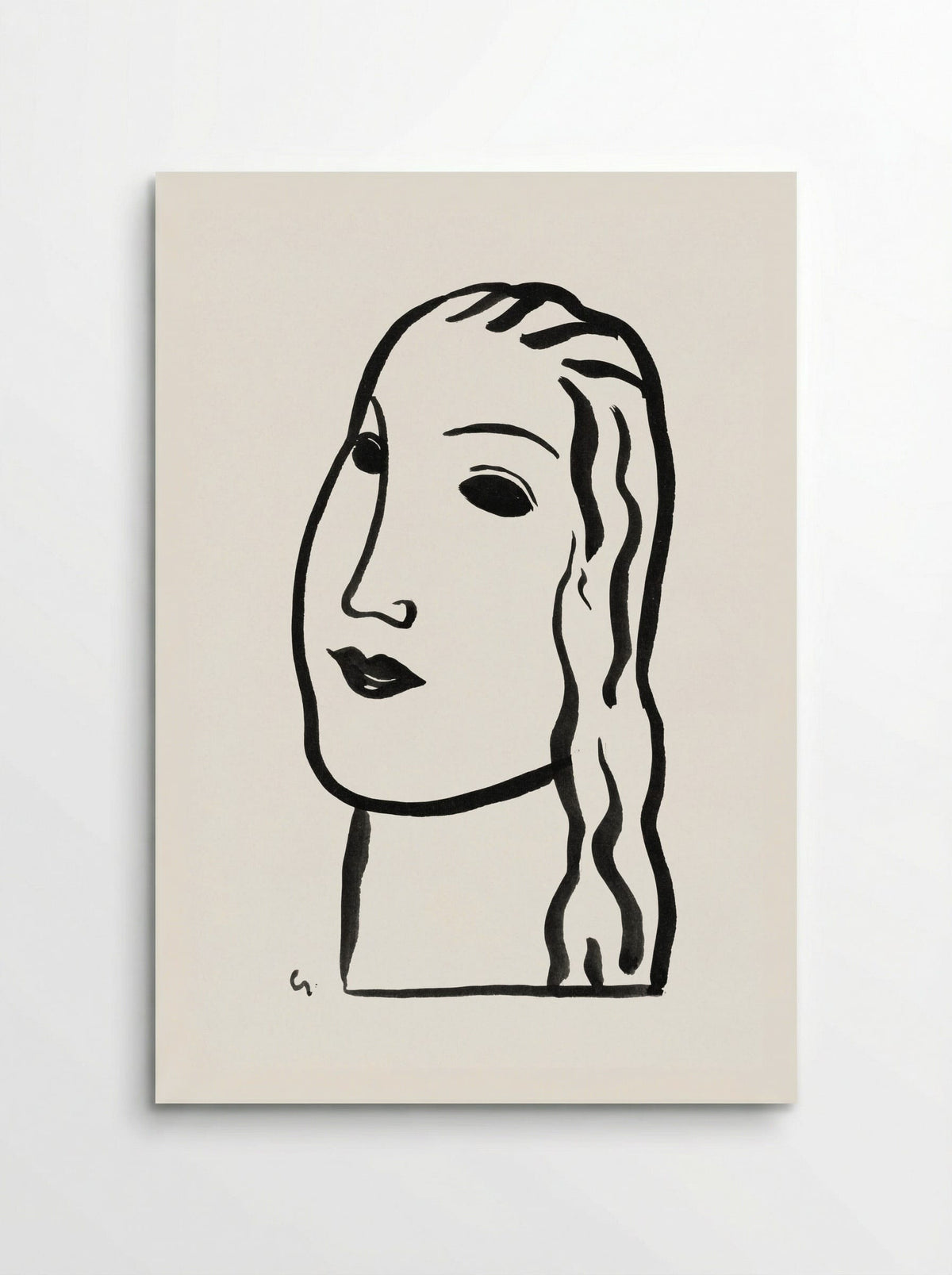 Woman's Head - Leo Gestel - Poster