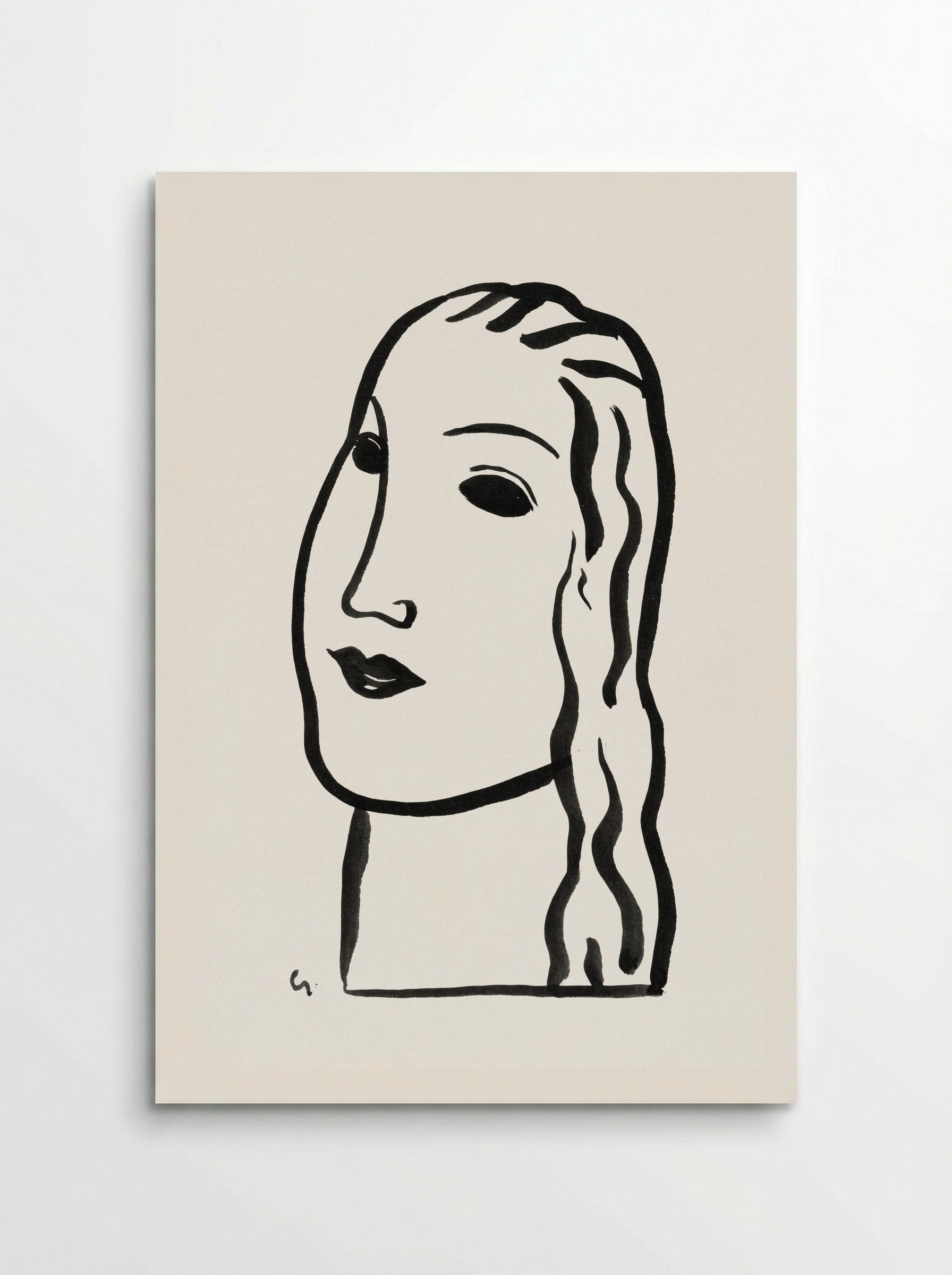 Woman's Head - Leo Gestel - Poster