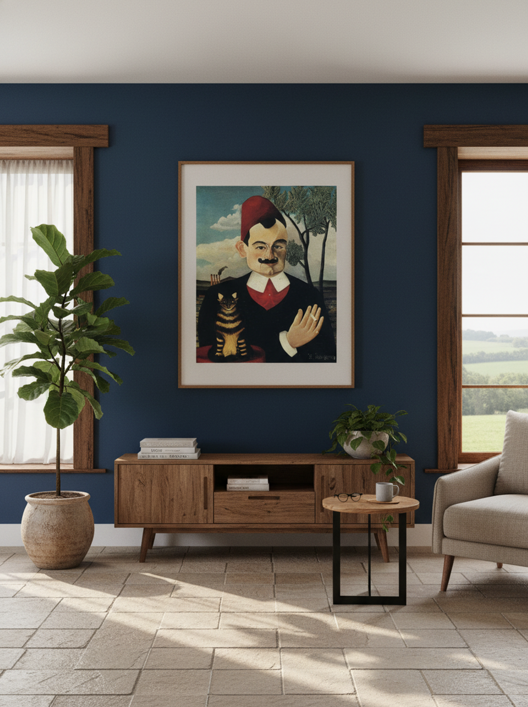 Portrait of Pierre Loti - Henri Rousseau - Lifestyle