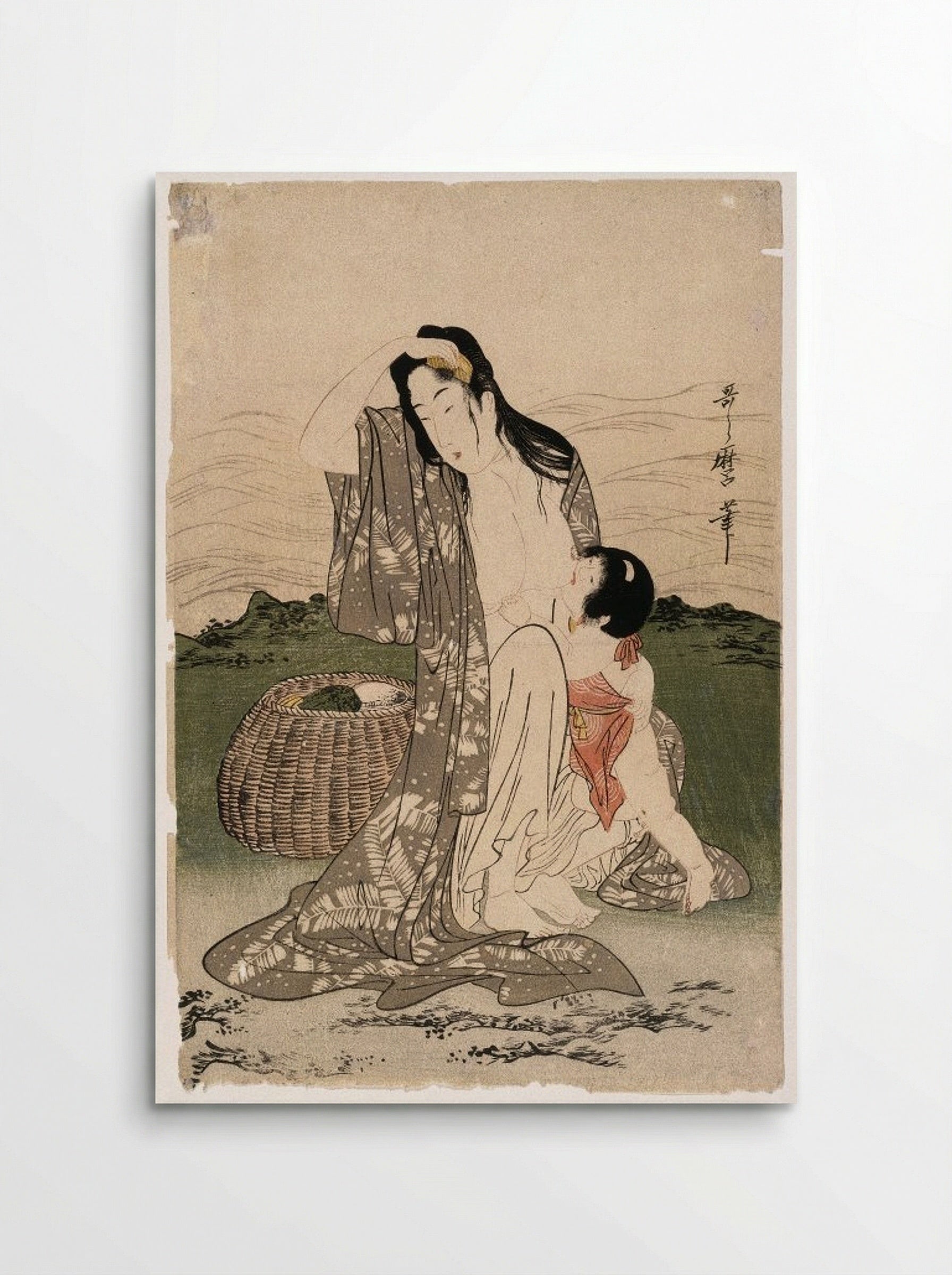 Pearl Divers - Kitagawa Utamaro - Poster