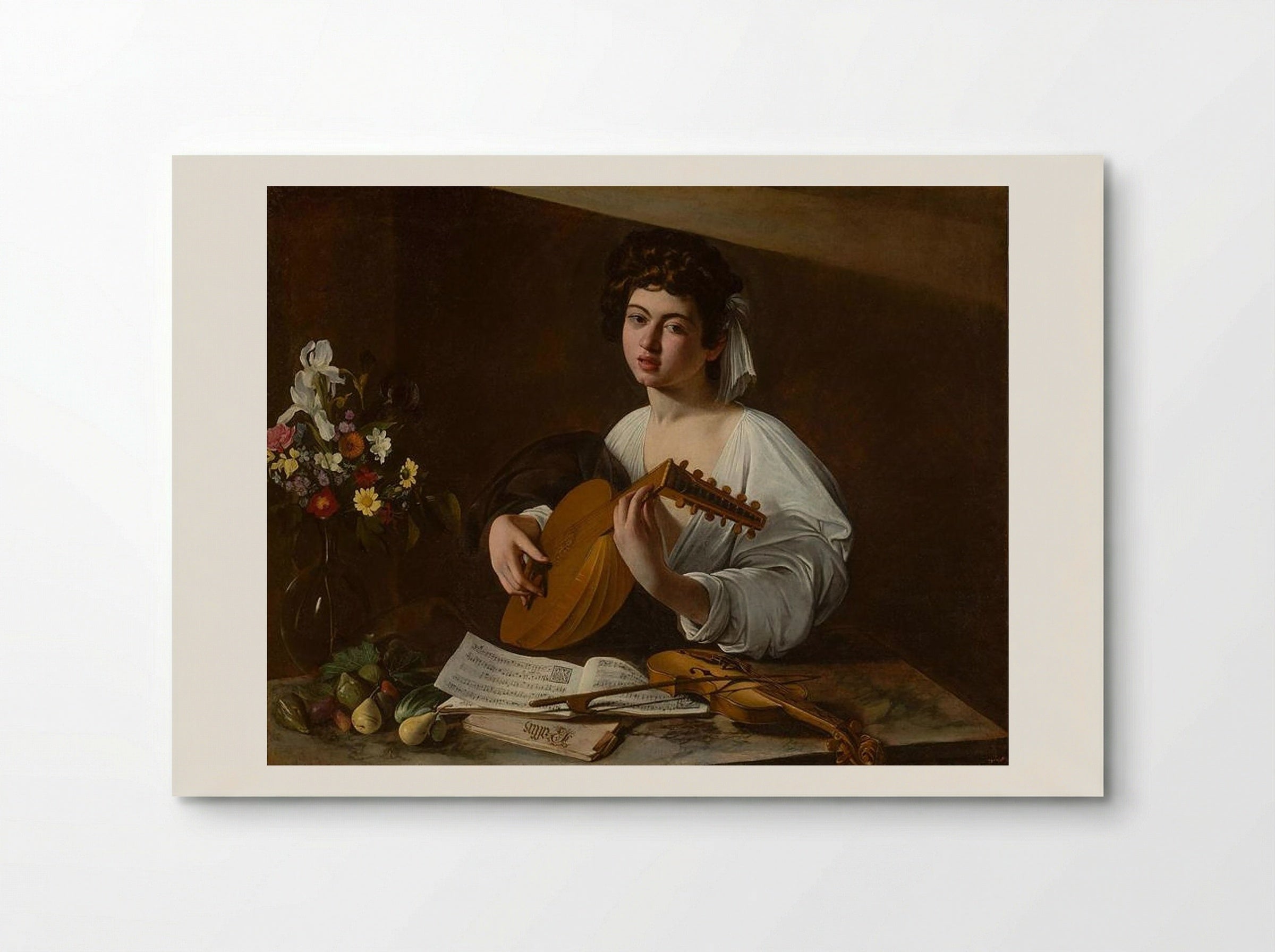 The Lute Player - Caravaggio - Poster