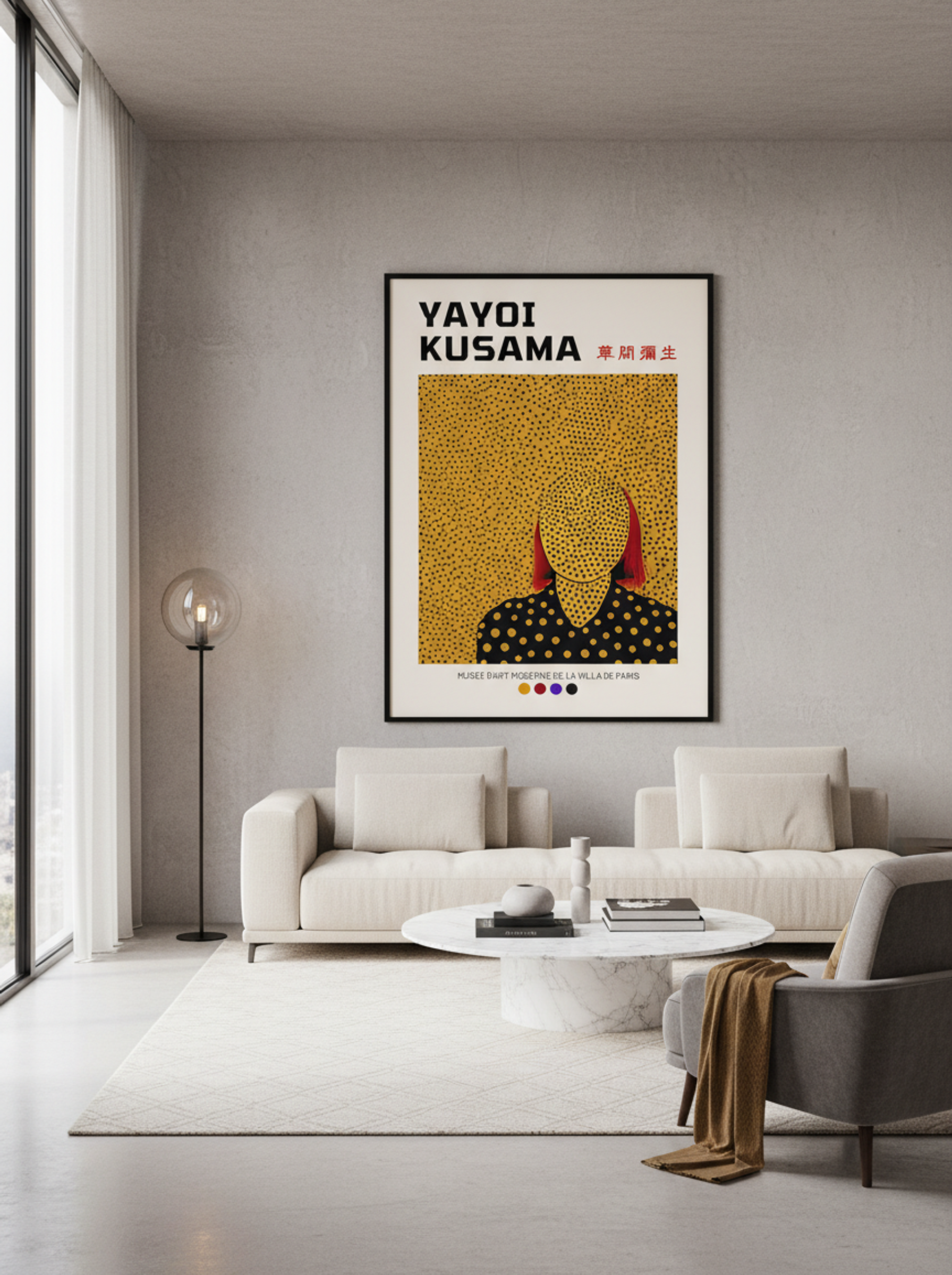 Untitled (Figure with Polka Dots) - Yayoi Kusama - Lifestyle