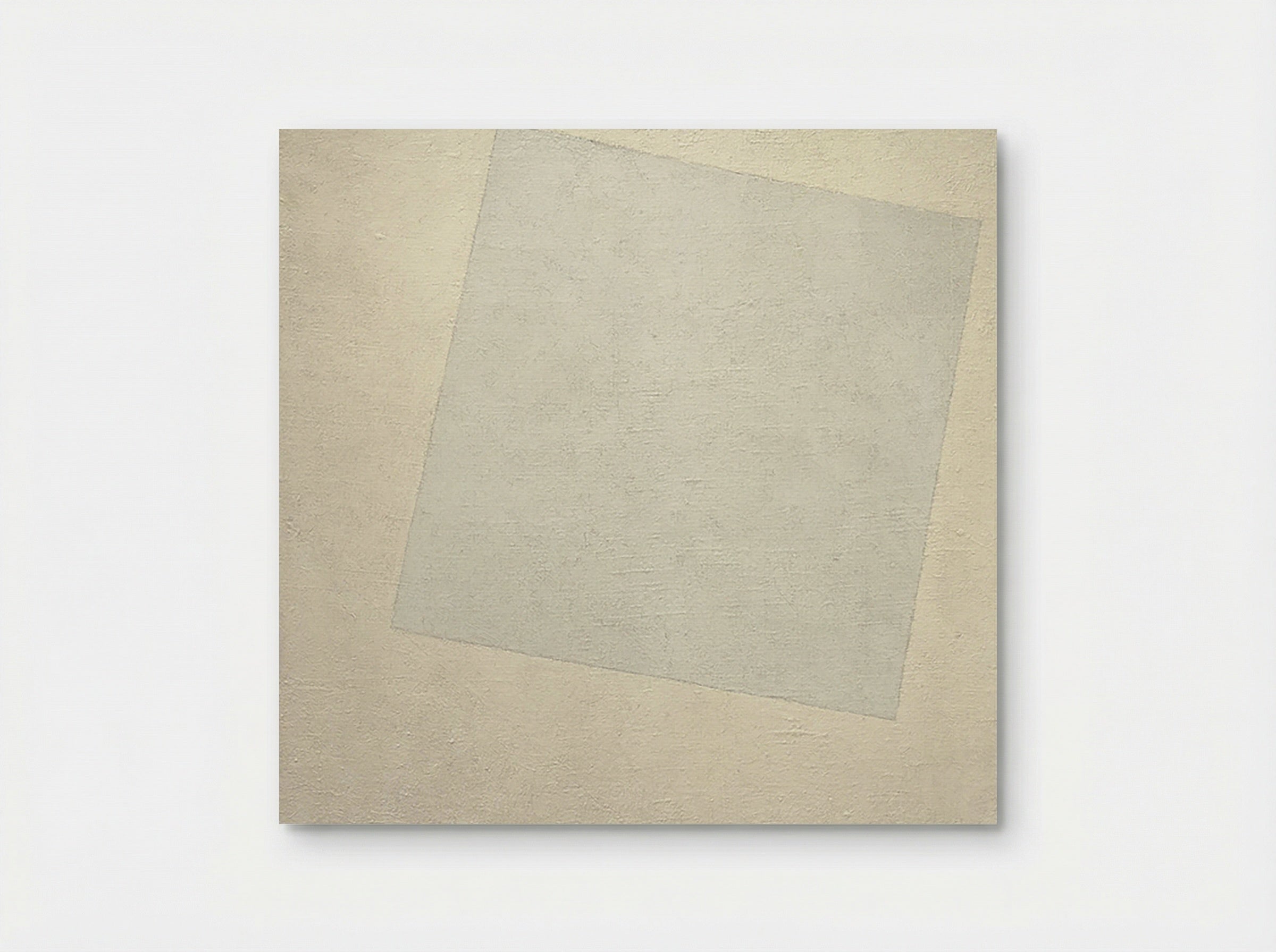 Suprematist Composition: White on White - Kazimir Malevich - Poster