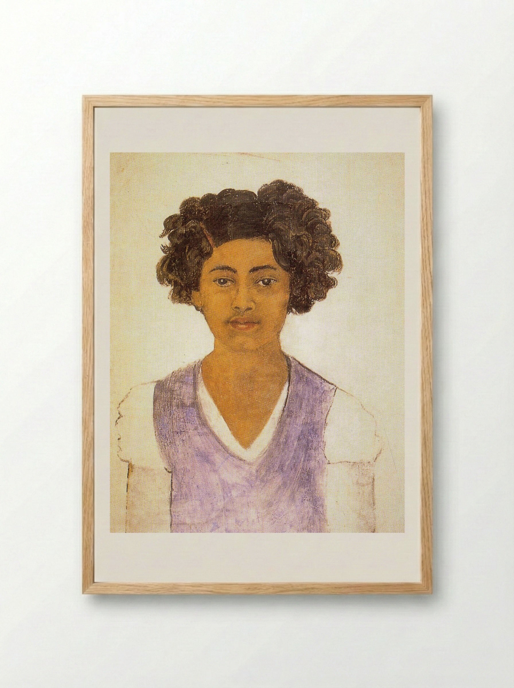 Self Portrait - Fine Art Print - Framed Print Wood